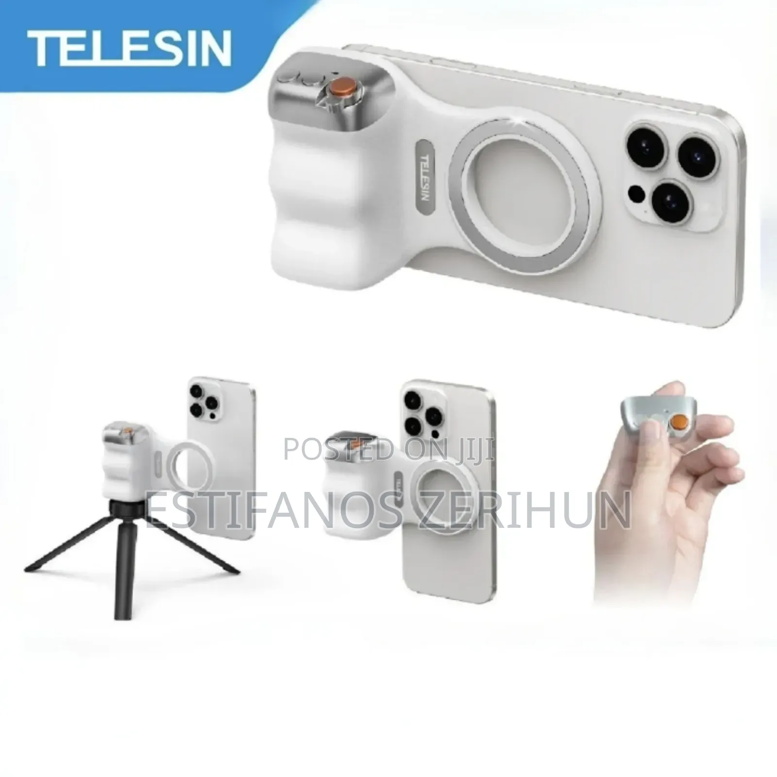 2in1 Telesin Magnetic Grip