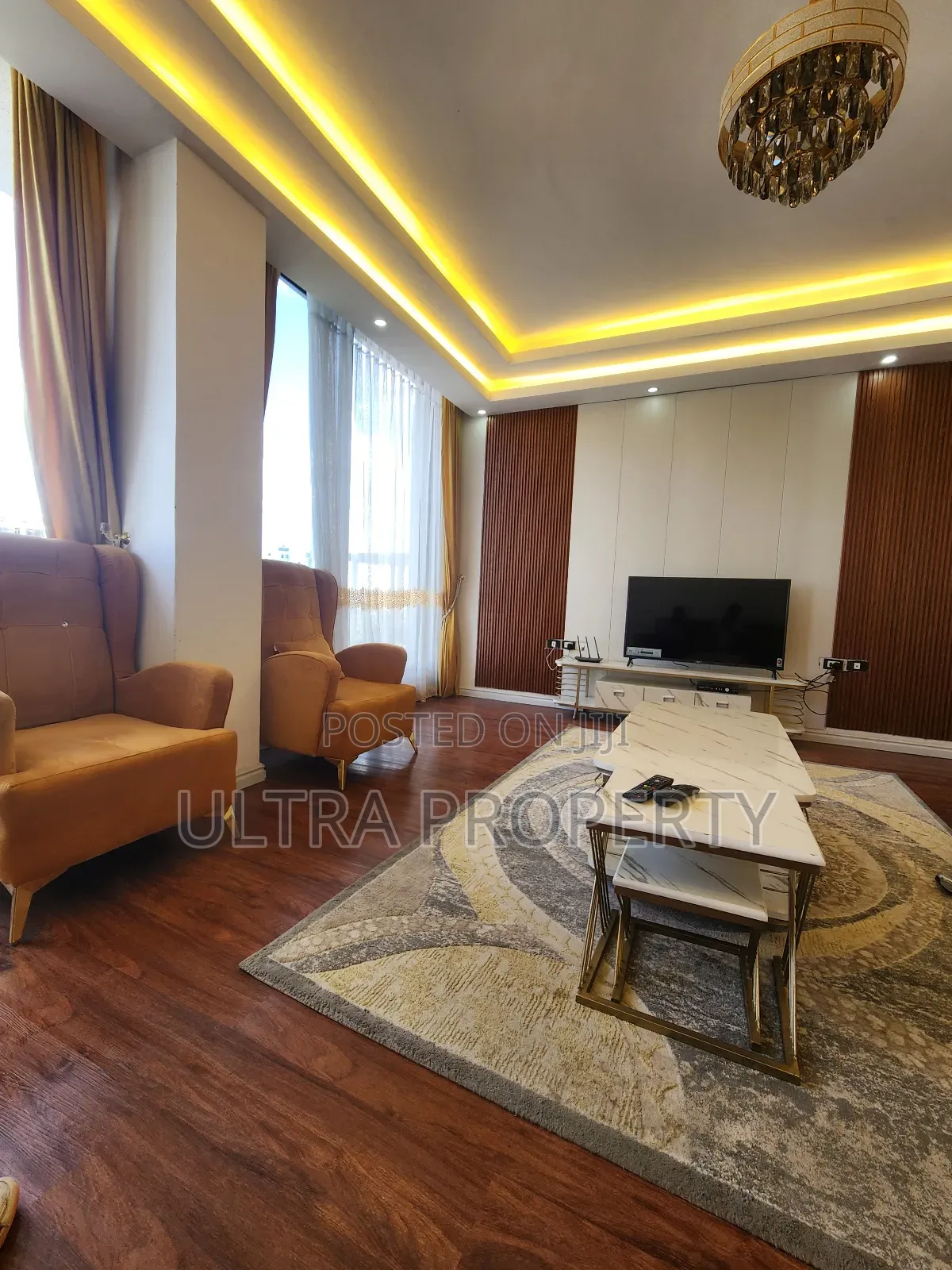 Furnished 3bdrm Apartment in Bole for rent