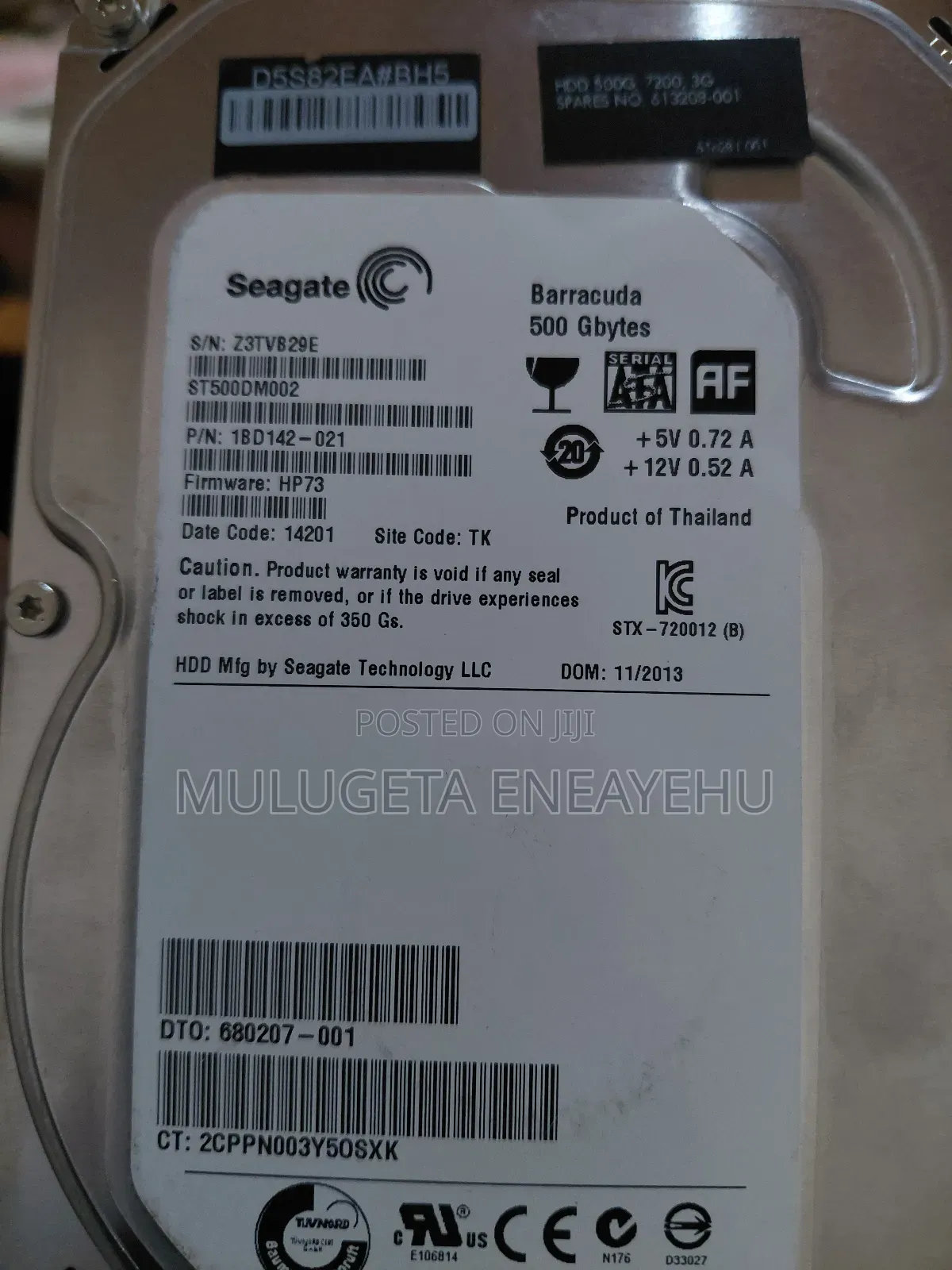 Hdd, Ram, Formater Board(Printer)