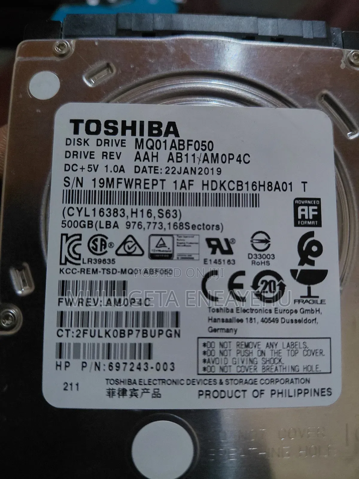 Hdd, Ram, Formater Board(Printer)