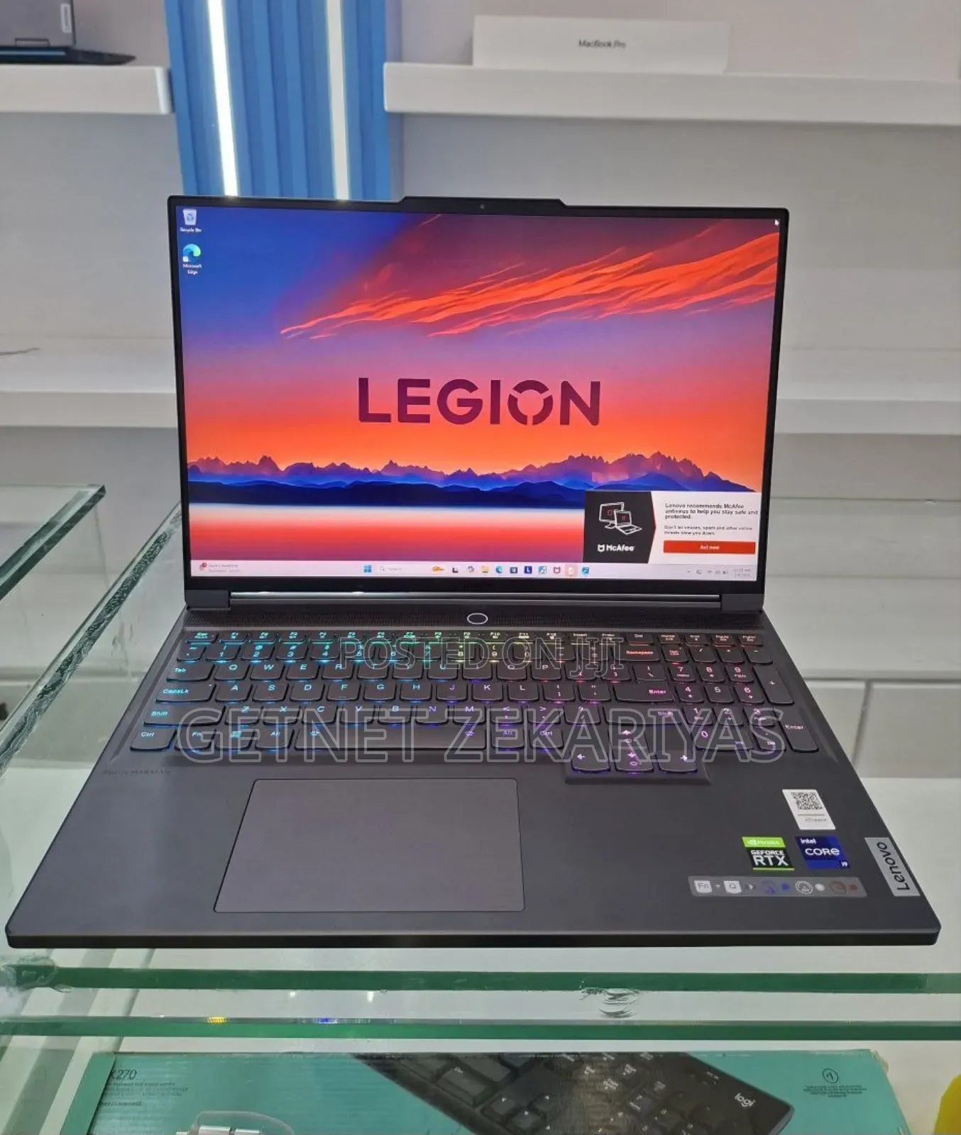 New Laptop Lenovo Legion 7 16GB Intel Core I9 SSD 1T