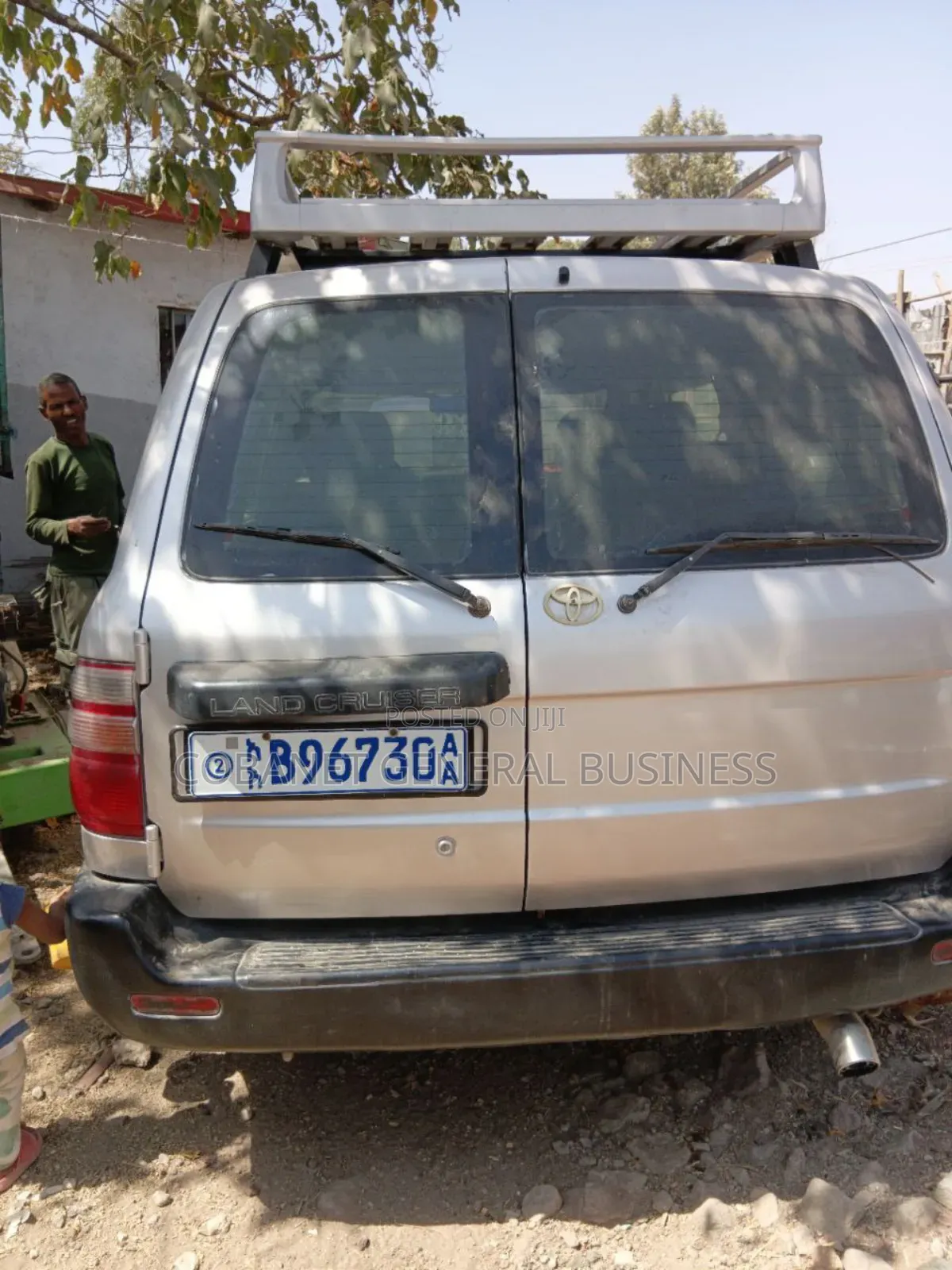 Toyota Land Cruiser 2000 Silver