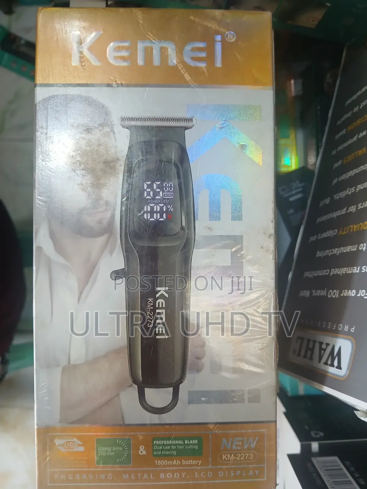 Kemei Km-2273 Professional Hair Clipper and Beard Trimmer. Key