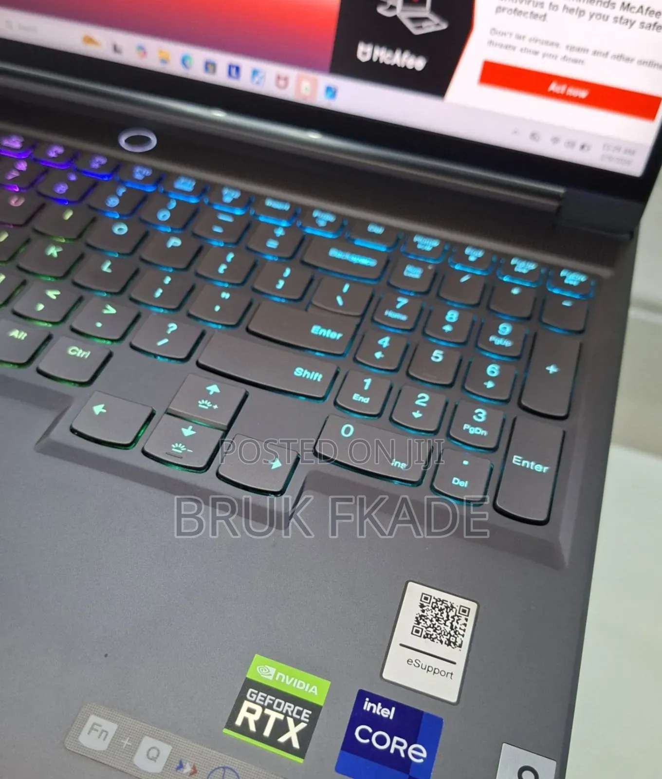 New Laptop Lenovo Legion Slim 5 16GB Intel Core I9 SSD 1T