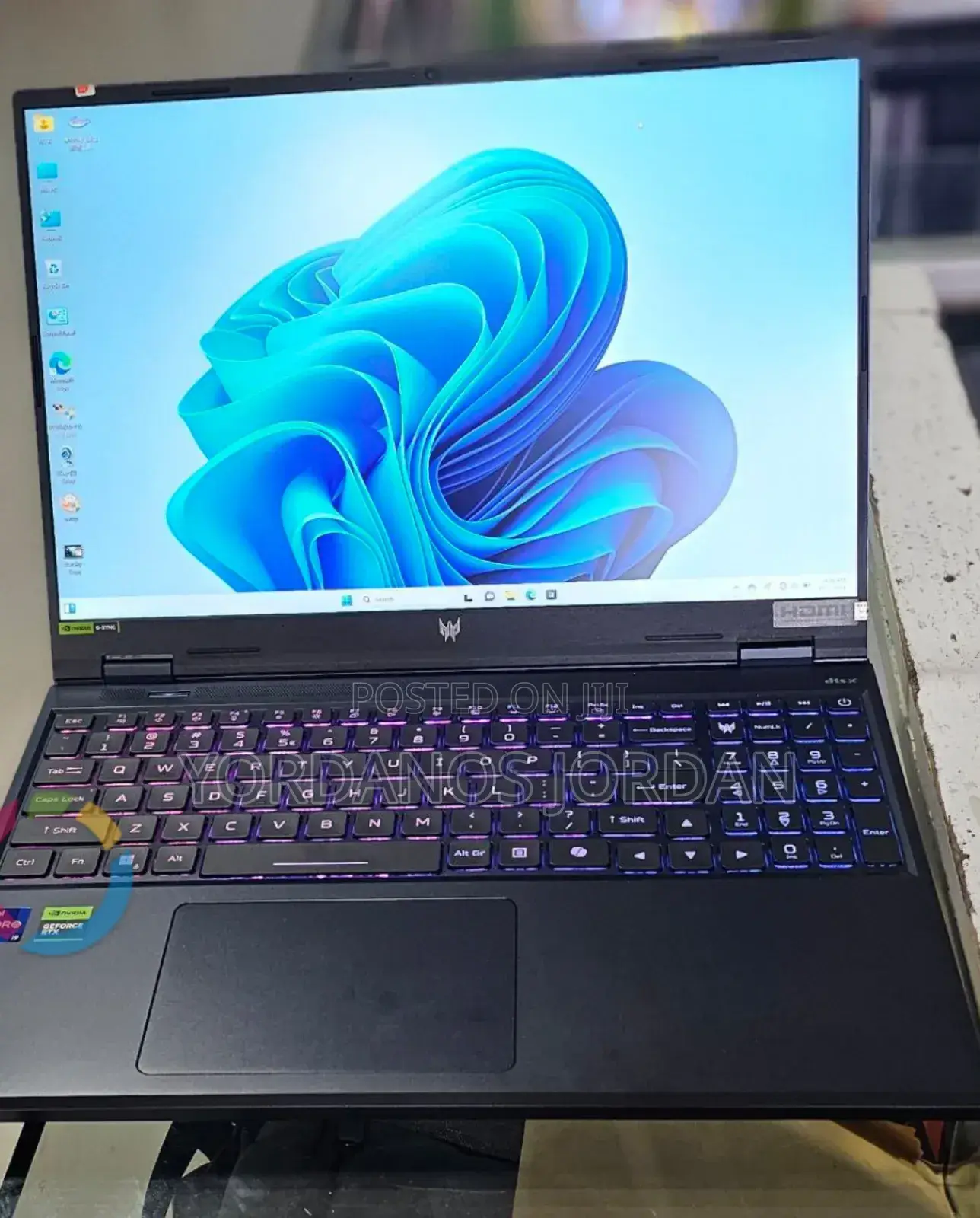 New Laptop Acer Predator Helios Neo 16 16GB Intel Core I9 SSD 1T