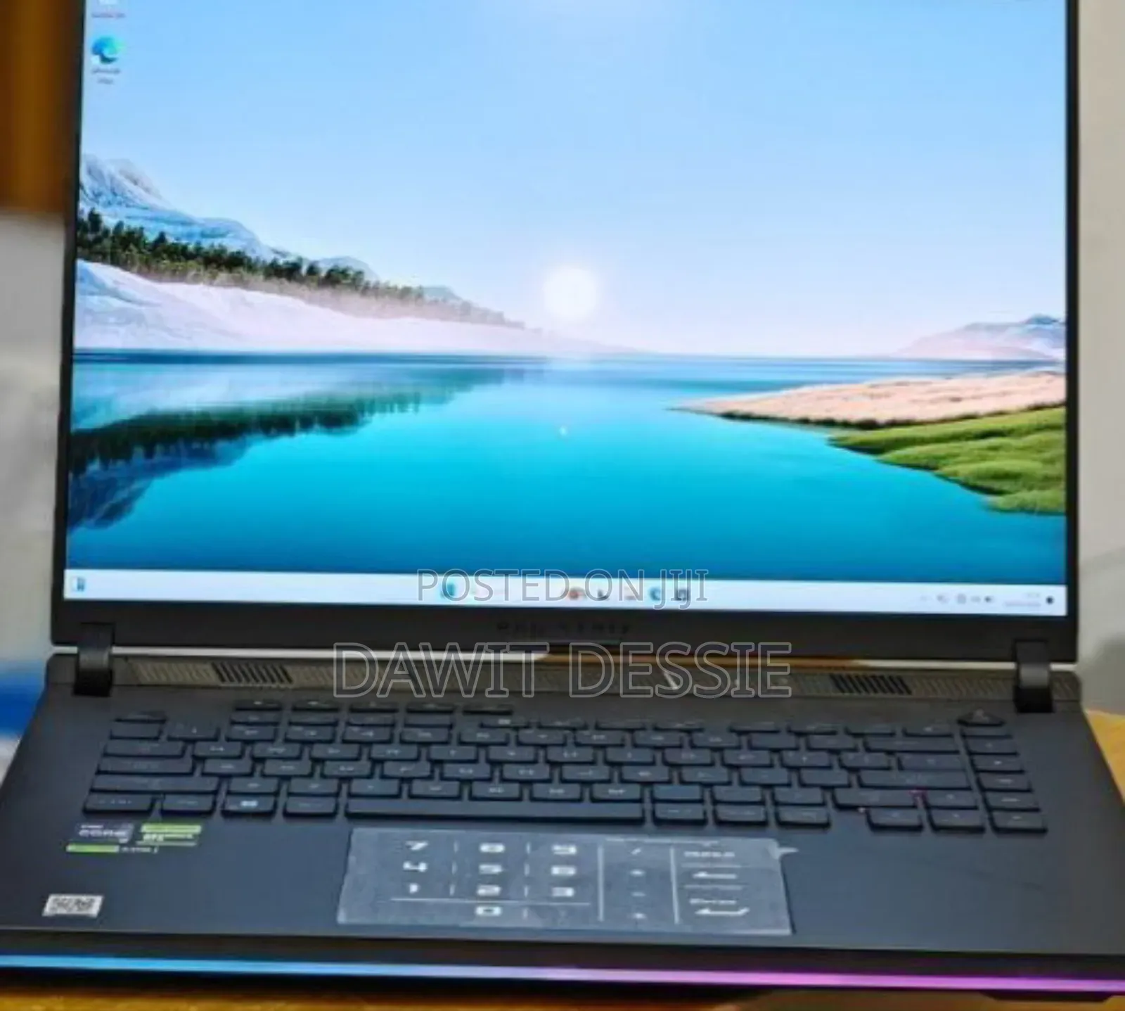 New Laptop Asus 16GB Intel Core I9 SSD 1T