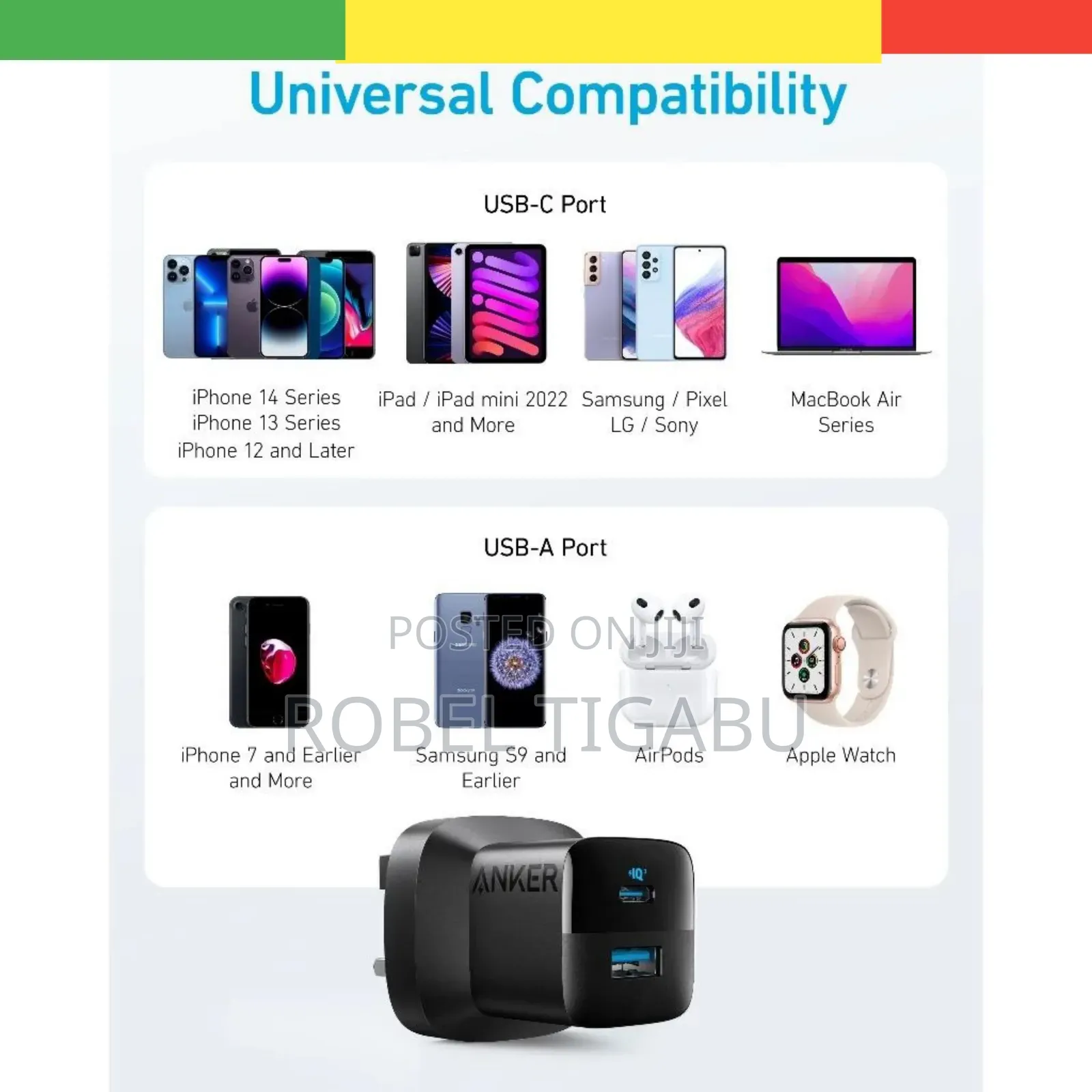 Anker 323 Dual Port Charger