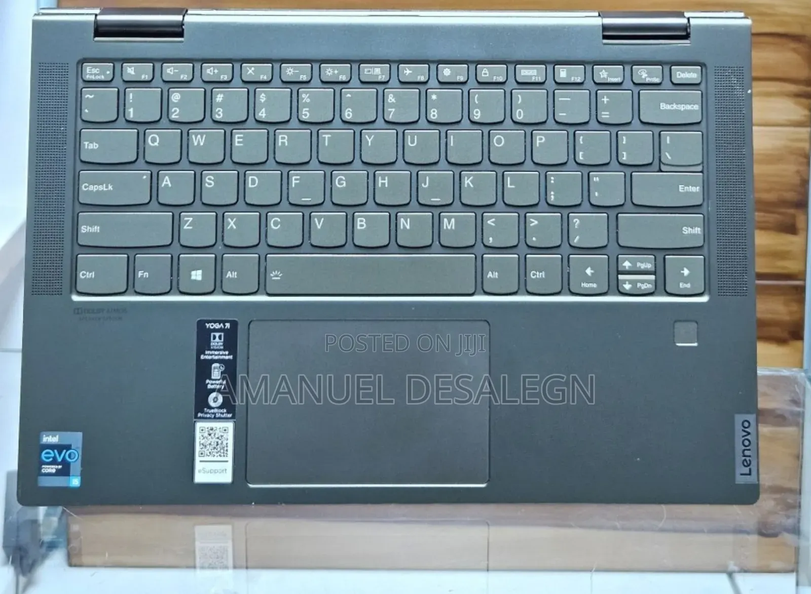 New Laptop Lenovo Yoga 7i 12GB Intel Core I5 SSD 512GB