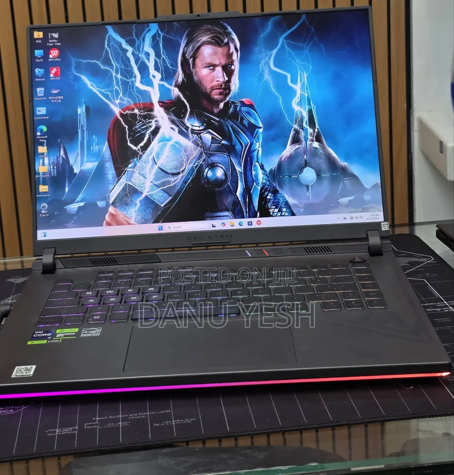 New Laptop Asus ROG Strix G15 16GB Intel Core I9 SSD 1T