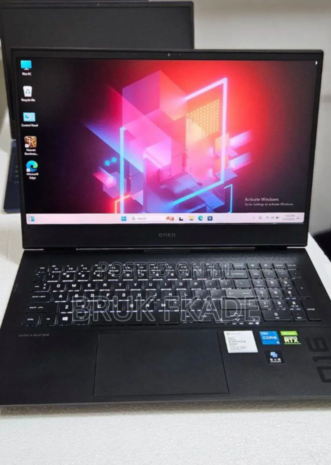 New Laptop HP Omen 16 16GB Intel Core I5 SSD 512GB