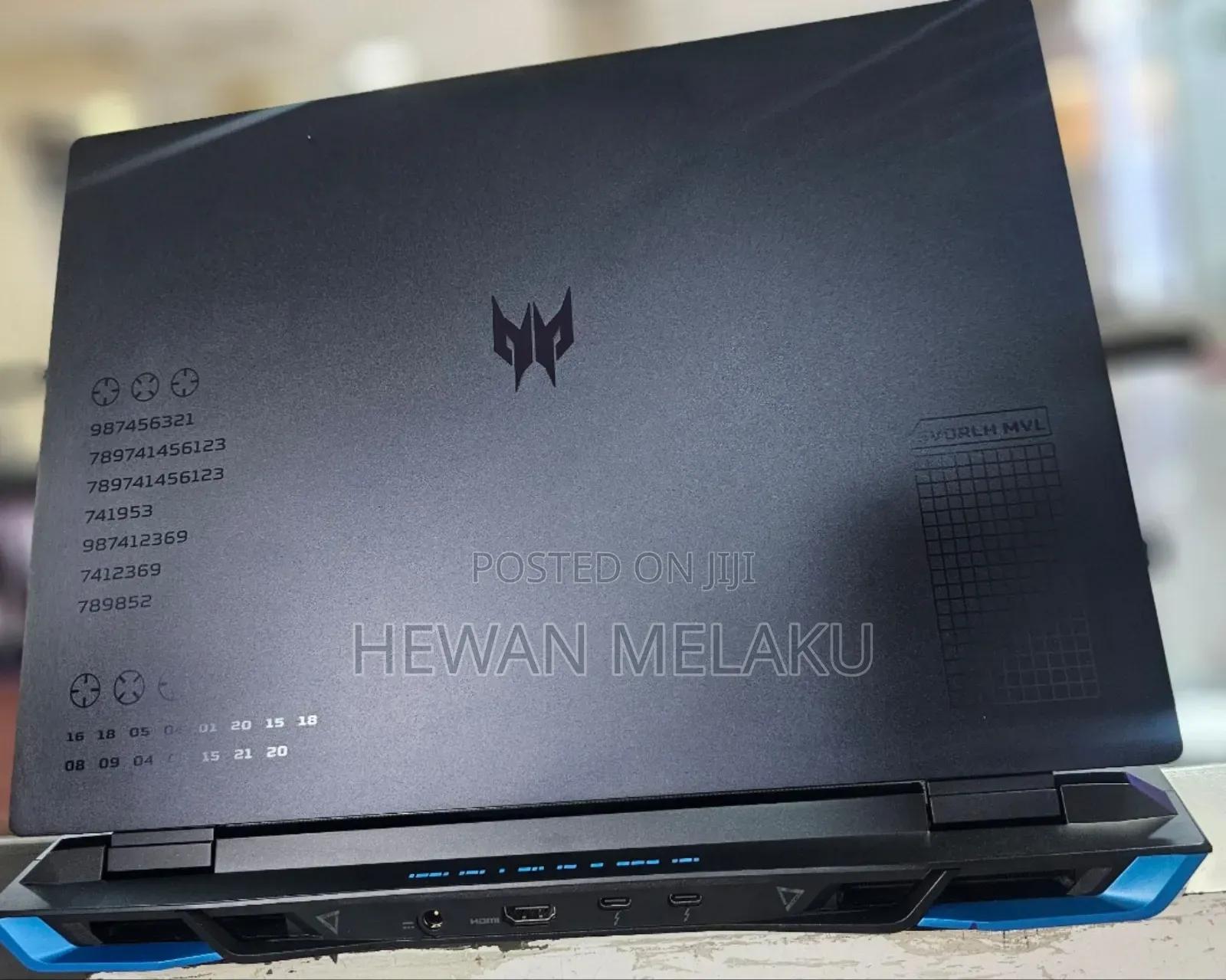 New Laptop Acer Predator Helios 300 16GB Intel Core I9 SSD 1T