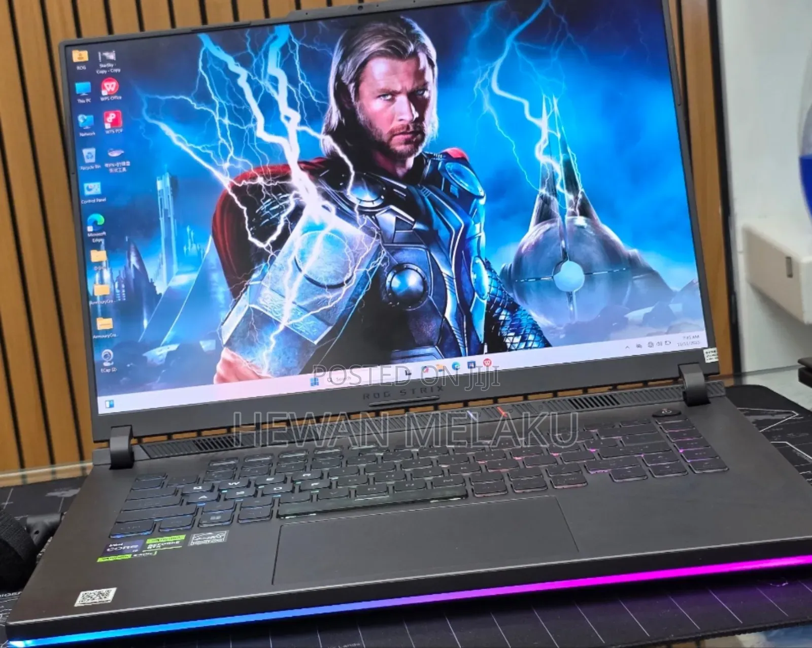 New Laptop Asus ROG Strix G16 G614 16GB Intel Core I9 SSD 1T
