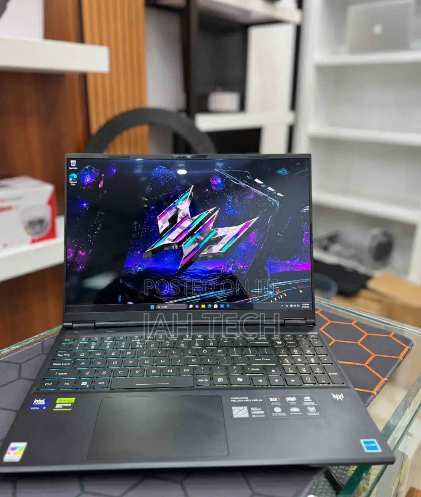 New Laptop Acer Predator Helios Neo 16 32GB Intel Core Ultra 9 SSD 1T