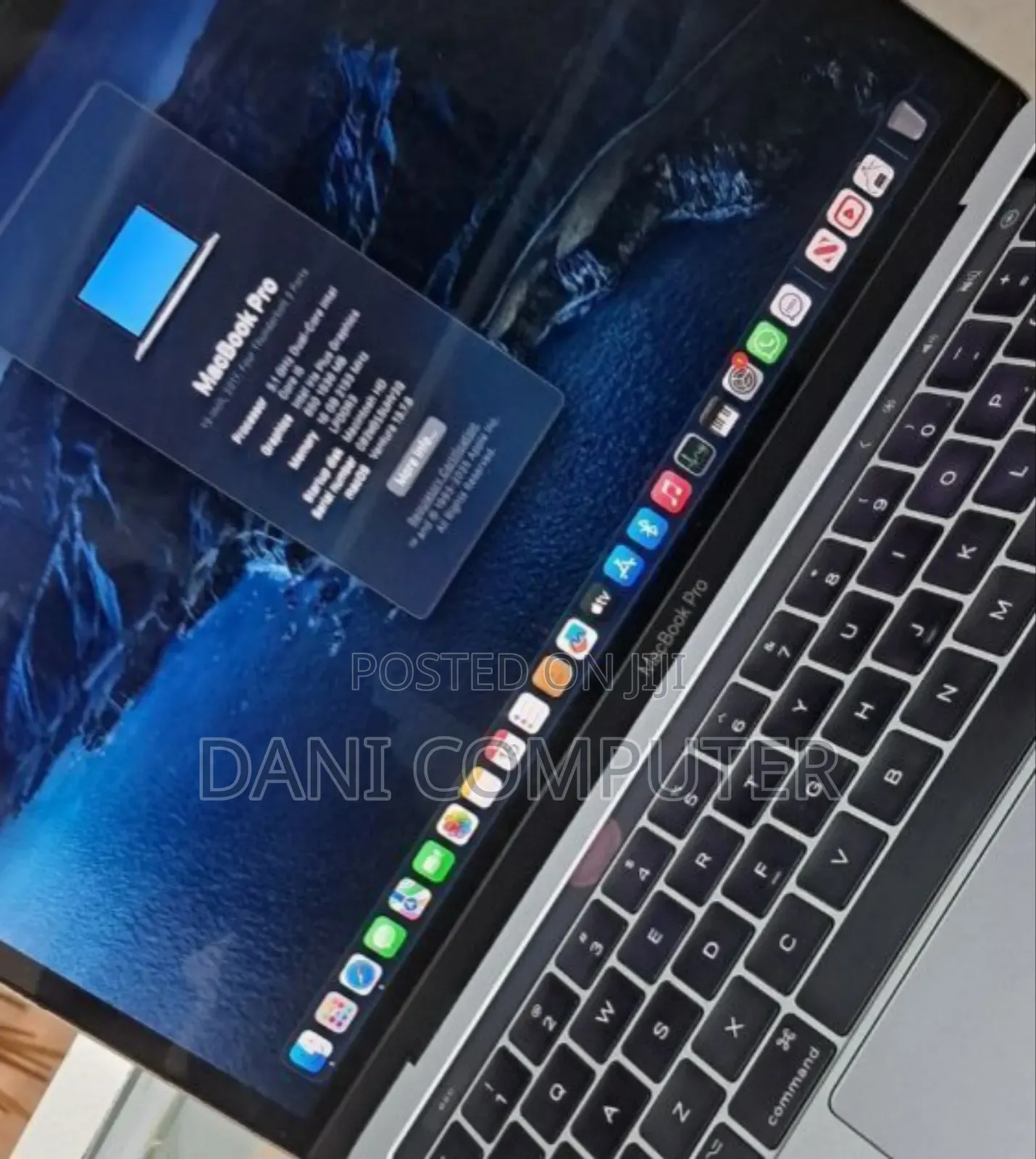 New Laptop Apple MacBook Pro 2017 16GB Intel Core I5 SSD 256GB