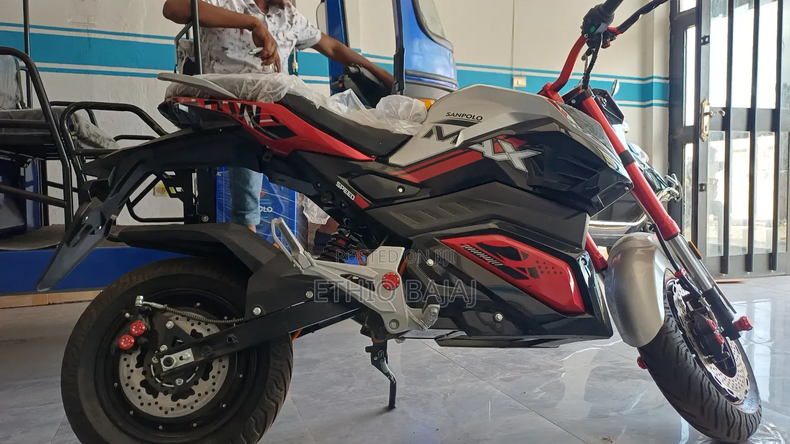 New Motorcycle 2024 Red