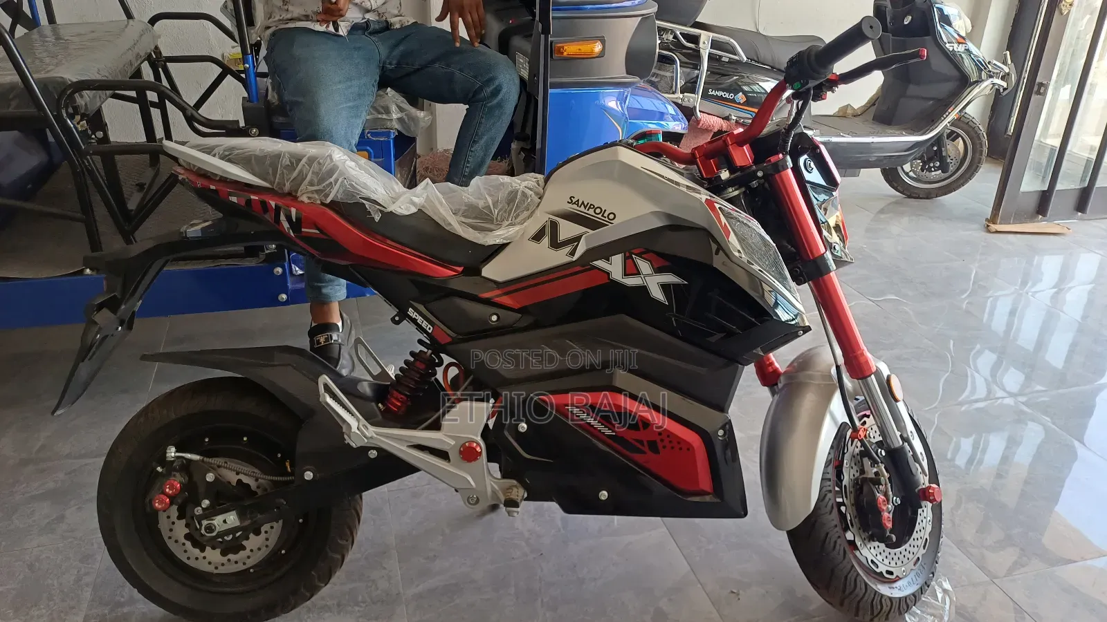 New Motorcycle 2024 Red