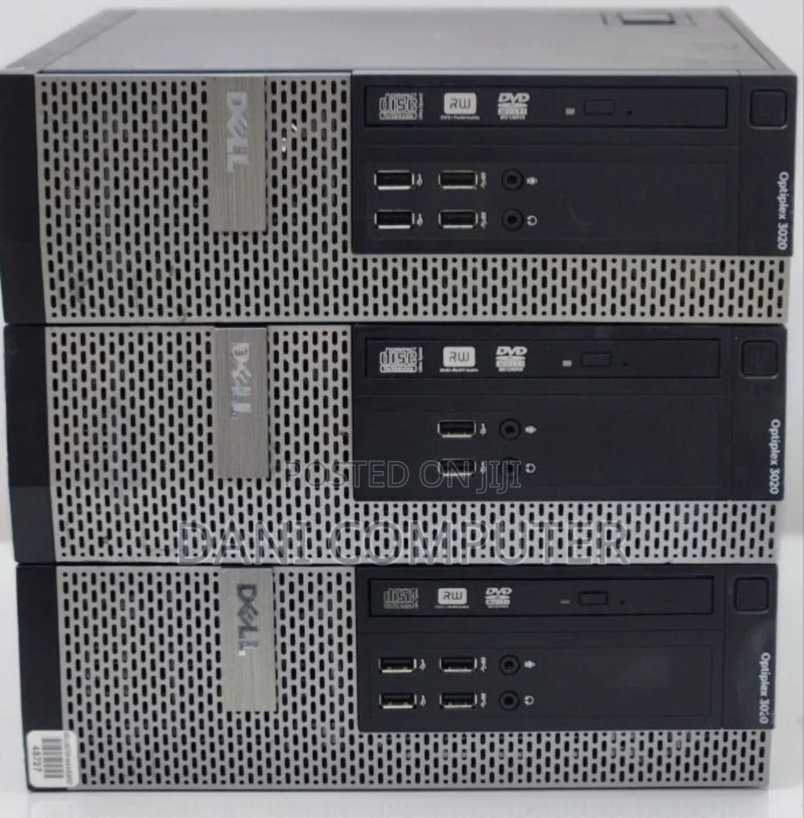 New Desktop Computer Dell OptiPlex 3020 4GB Intel Core I5 HDD 500GB