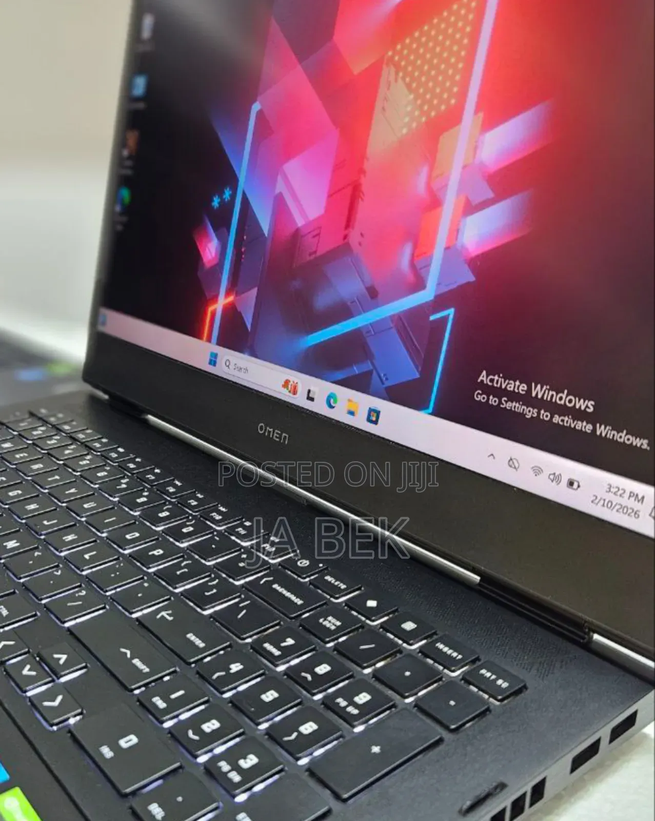 New Laptop HP Omen 15 16GB Intel Core I5 SSD 512GB