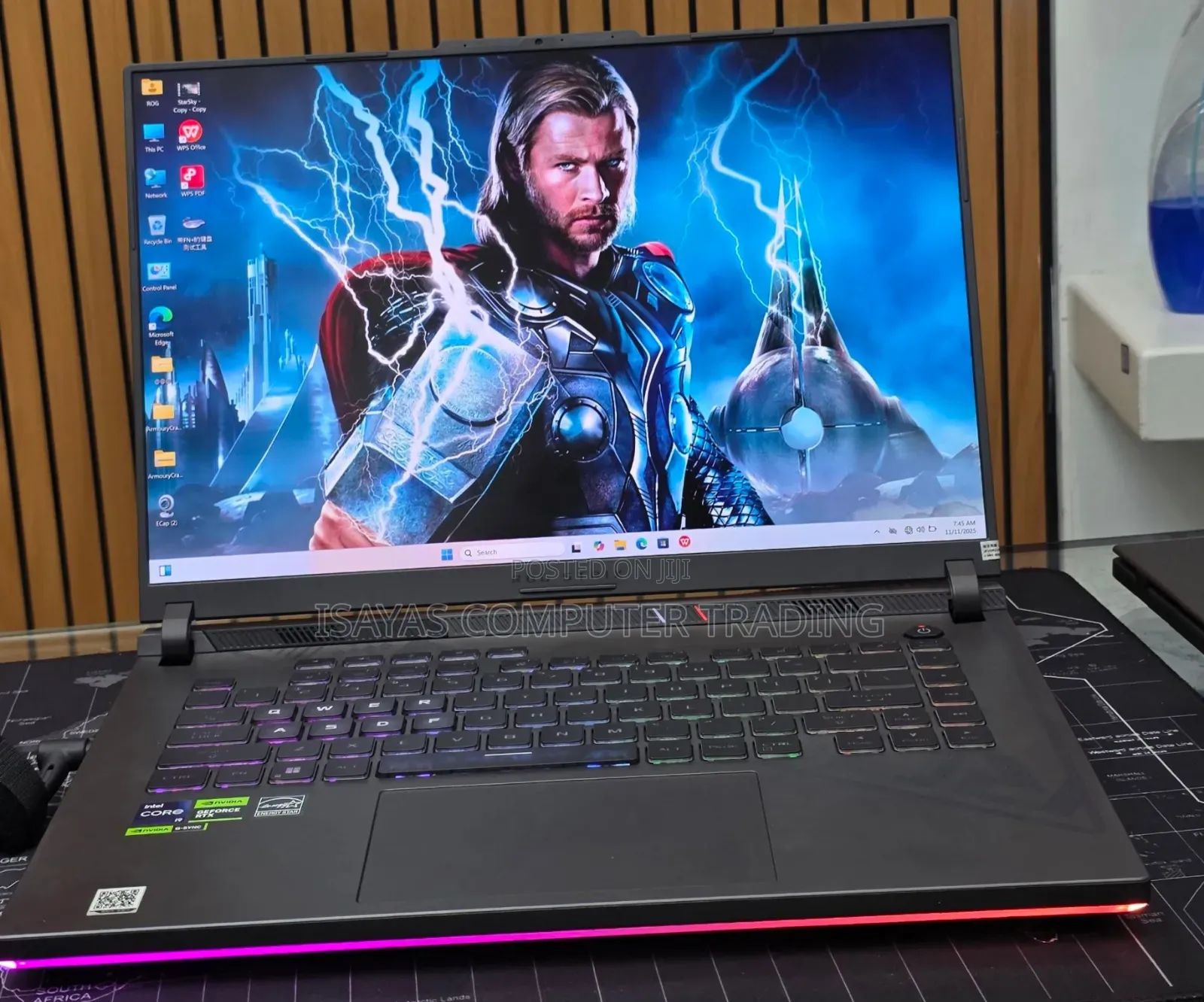 New Laptop Asus ROG Strix G16 G614 16GB Intel Core I9 SSD 1T