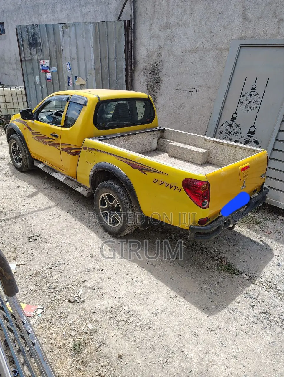 Mitsubishi L200 Double Cab 2.5 136hp 2008 Yellow