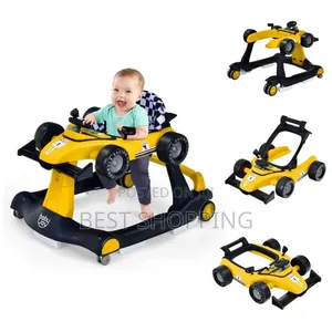 3 In 1 Baby Walker, Foldable Activity Walker And Baby Car