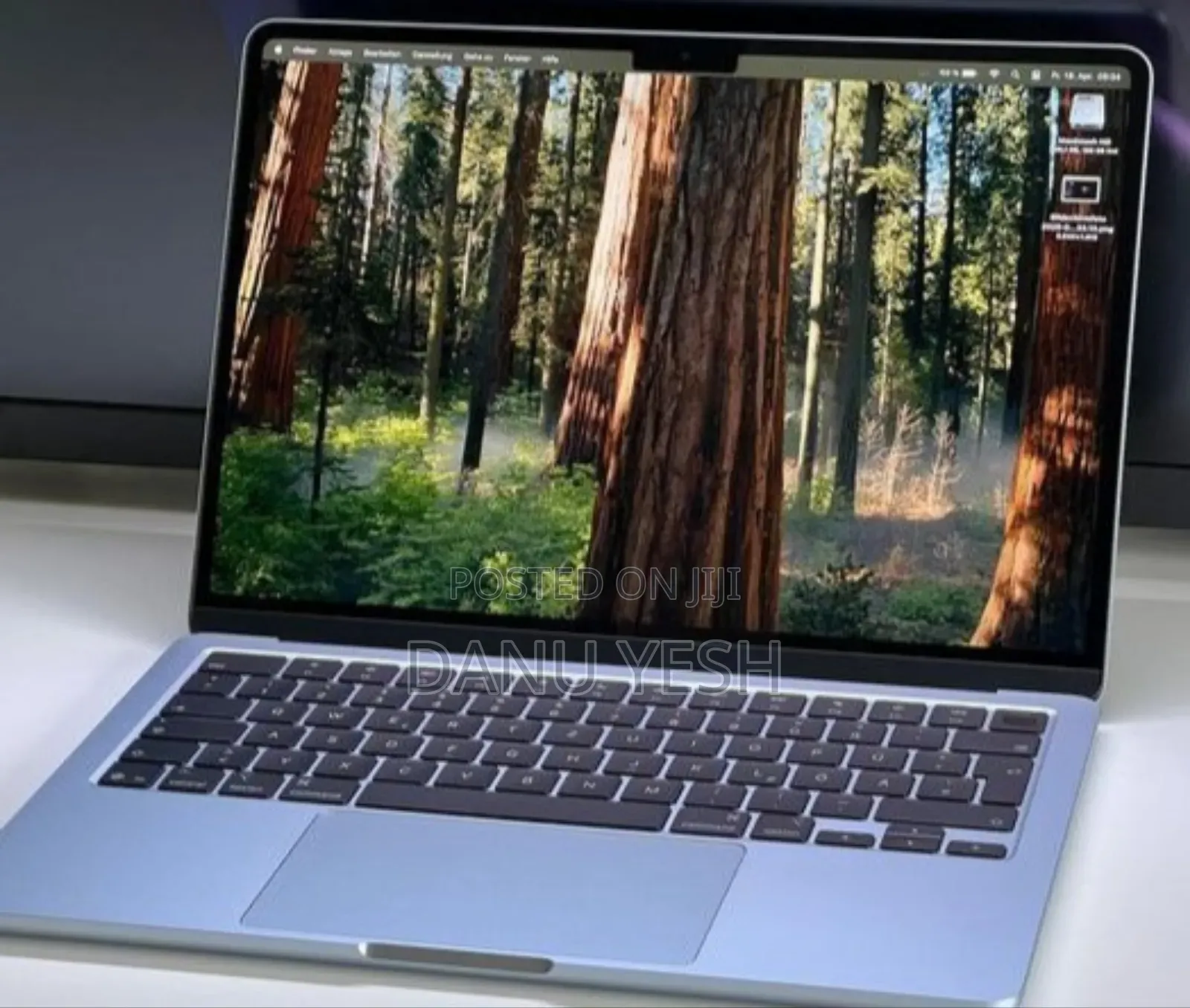 New Laptop Apple MacBook Air 2025 M4 15-Inch 16GB Apple M4 SSD 256GB