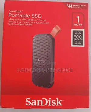 Sandisk1tb SSD Harddrive