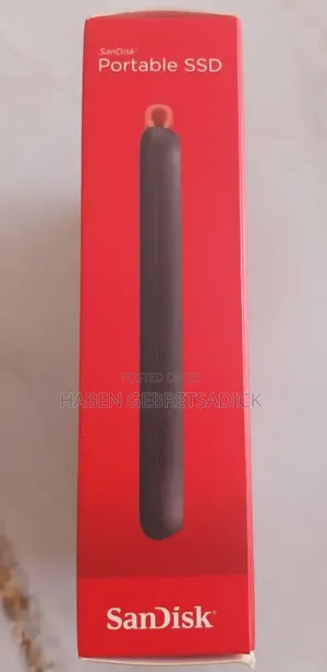 Sandisk1tb SSD Harddrive