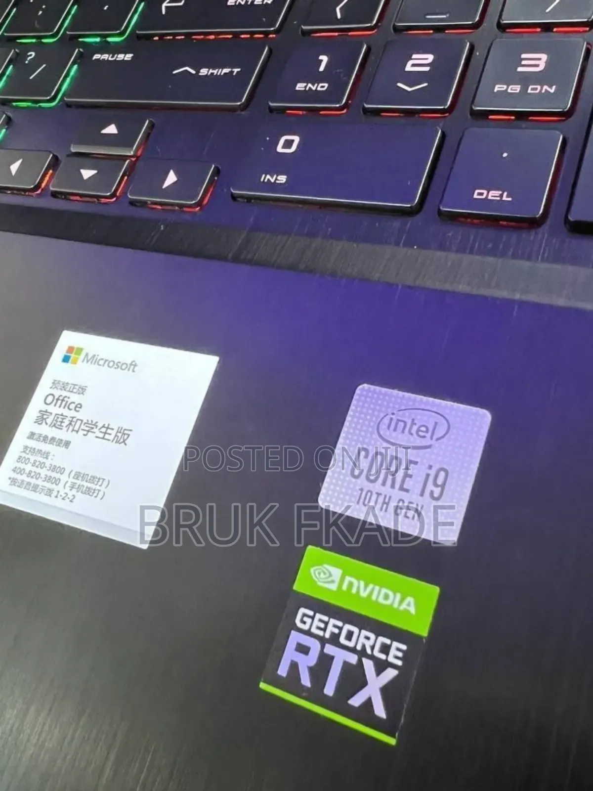 New Laptop HP Omen 15 16GB Intel Core I9 SSD 512GB