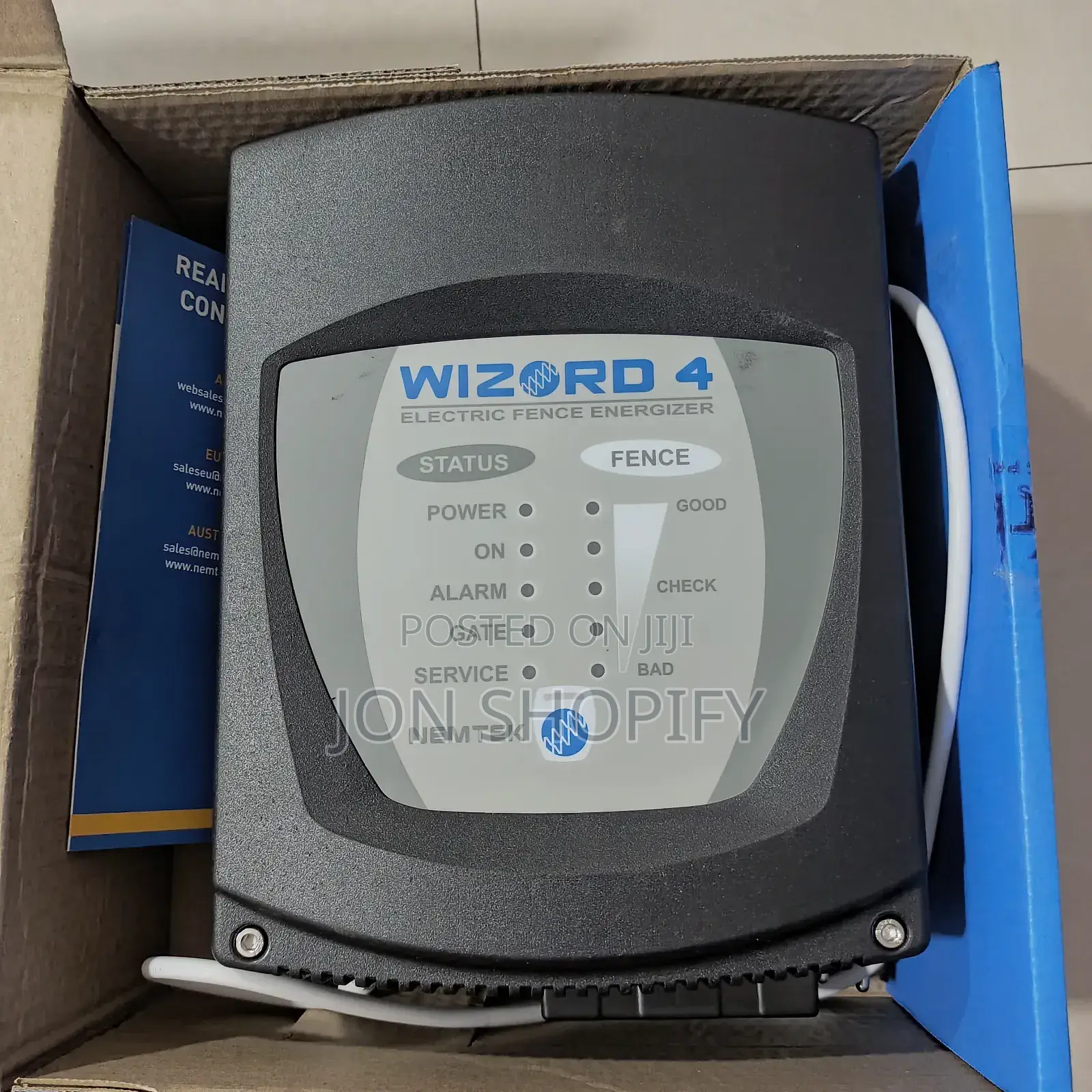Nemtek Fence Alarm ያደገኛ አጥር መቆጣጠሪያ አላርም