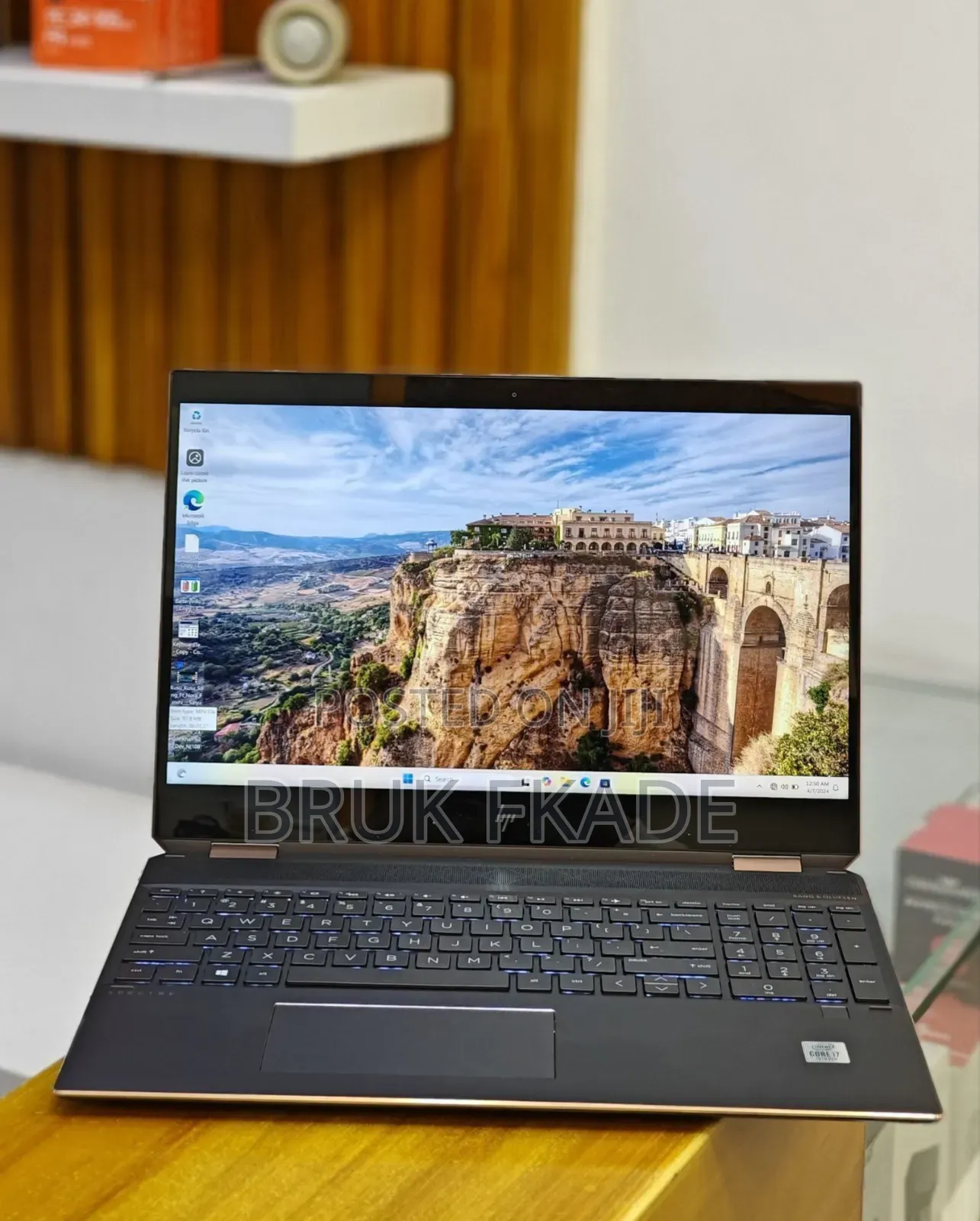 New Laptop HP Spectre 16GB Intel Core I7 SSD 512GB