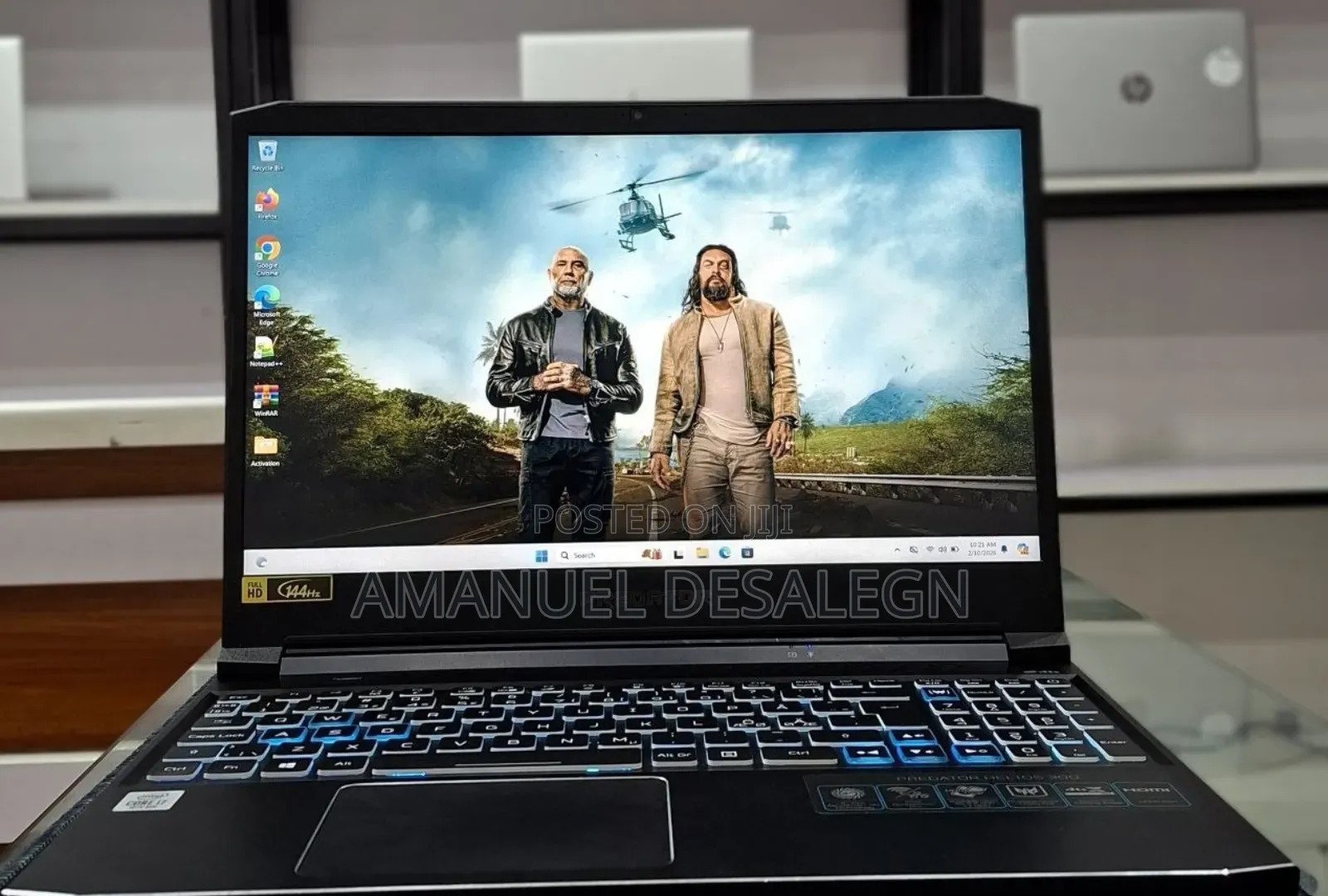 New Laptop Acer Predator Helios 300 16GB Intel Core I7 SSD 512GB