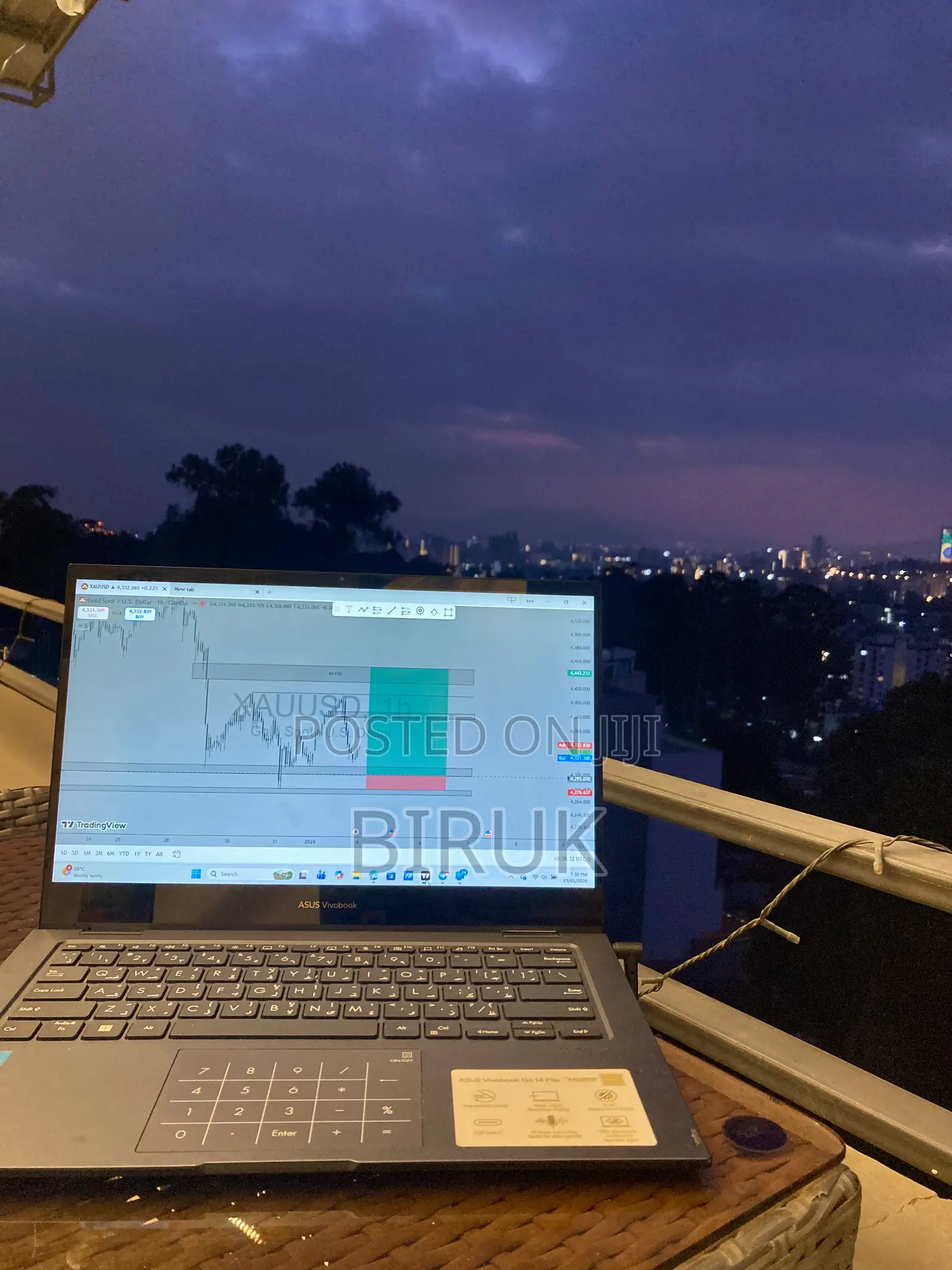 New Laptop Asus 4GB Intel Core I7 SSD 128GB