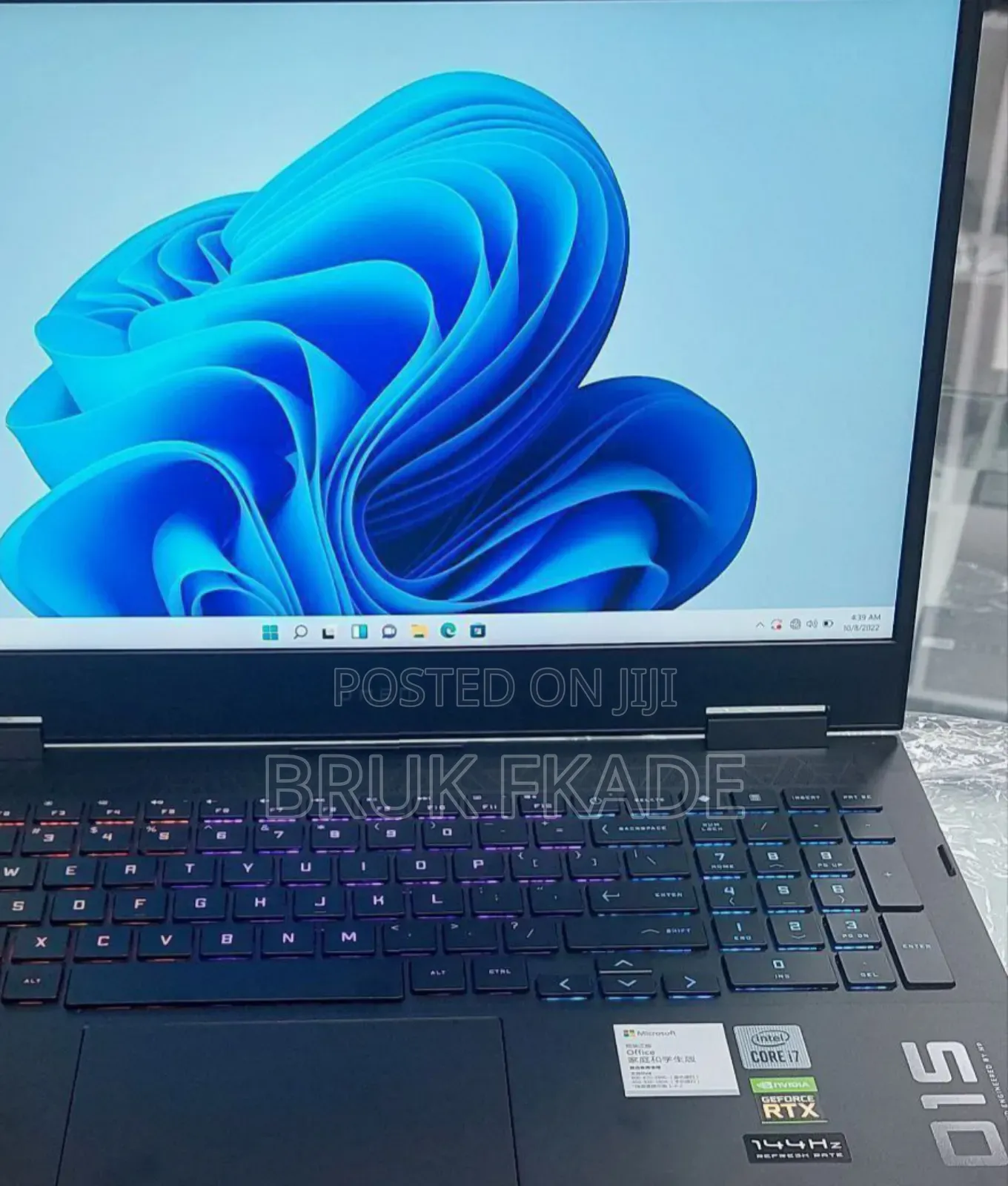 New Laptop HP Omen 15 16GB Intel Core I7 SSD 512GB