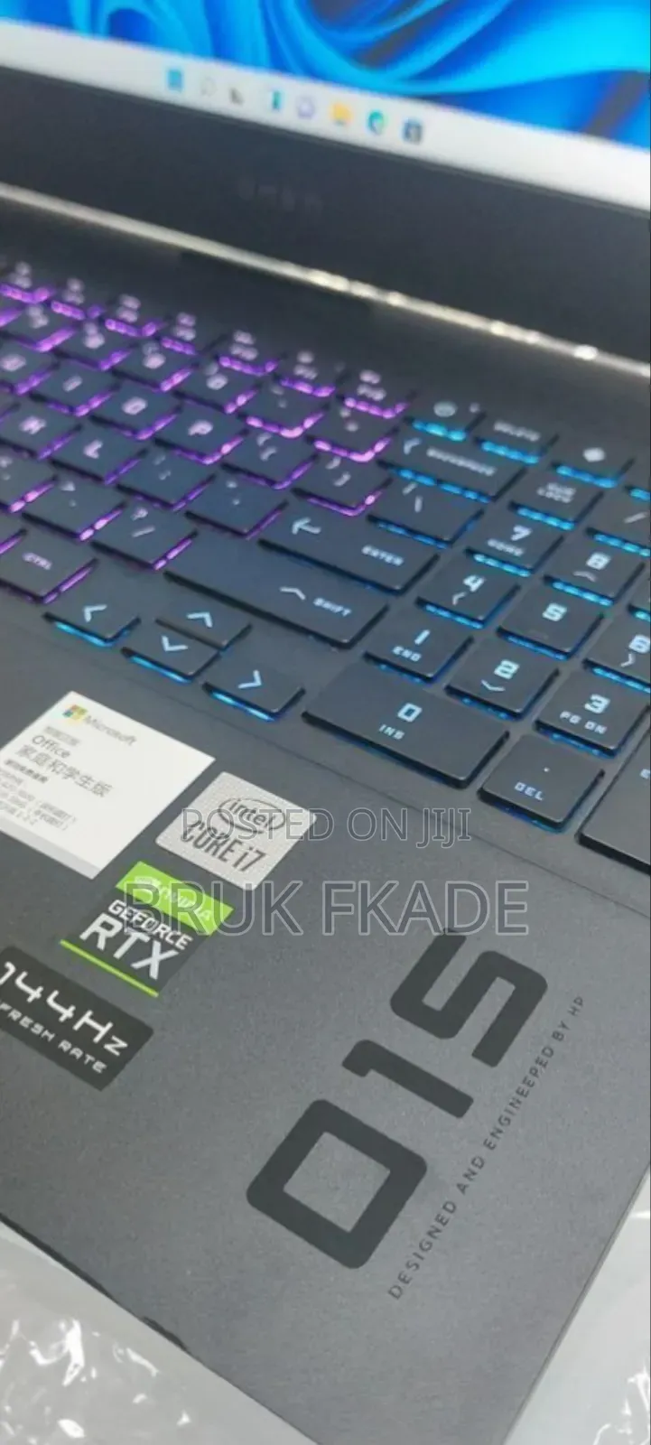 New Laptop HP Omen 15 16GB Intel Core I7 SSD 512GB