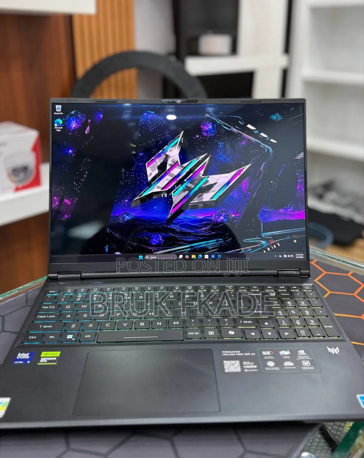 New Laptop Acer Predator Helios Neo 16 32GB Intel Core Ultra 9 SSD 1T