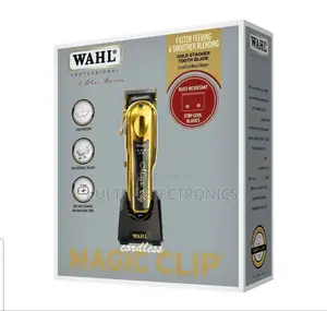 Wahl Professional 5-Star Gold Cordless Hair Clipper And