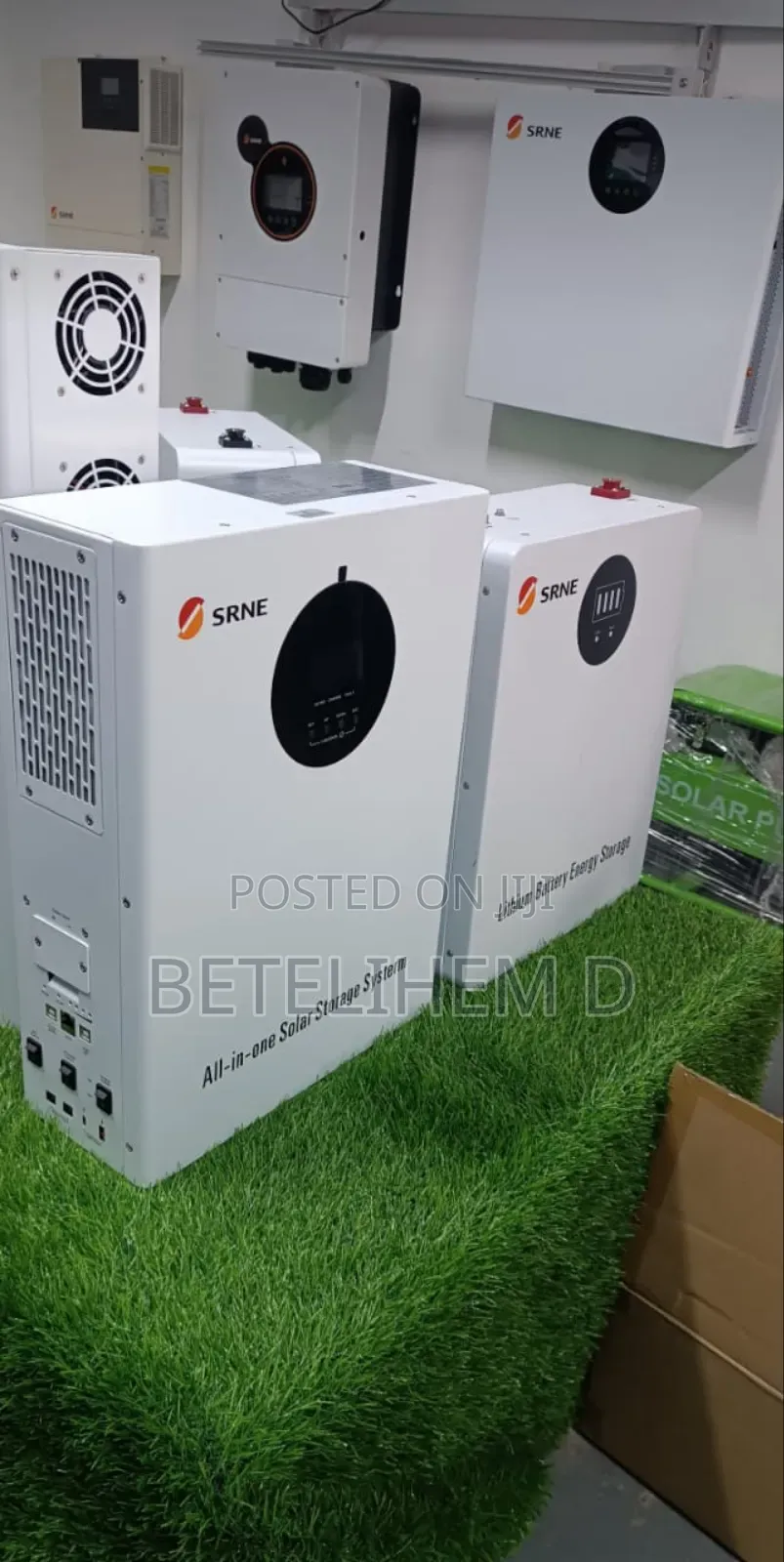 10kw Hybrid Inverter and Lithium Ion Battery