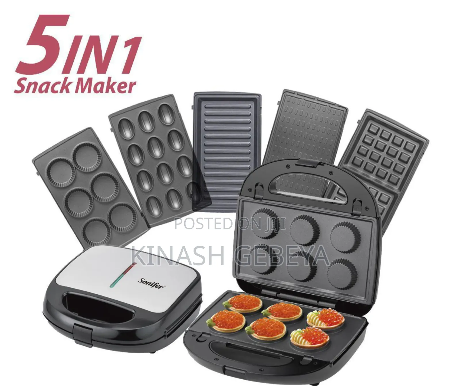 Sonifer 5in1 Sandwich Maker