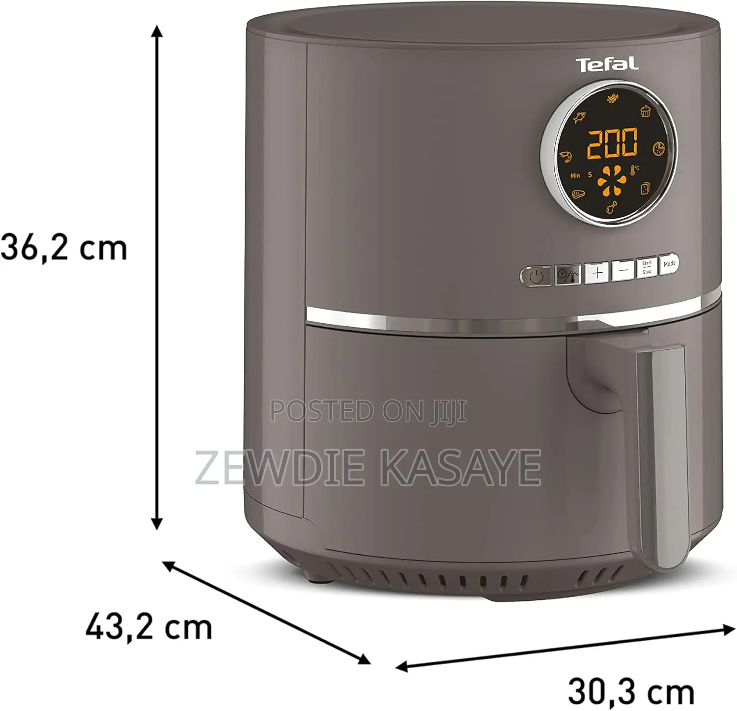 Tefal Ultra Fry Digital Air Fryer, 4.2 Liters