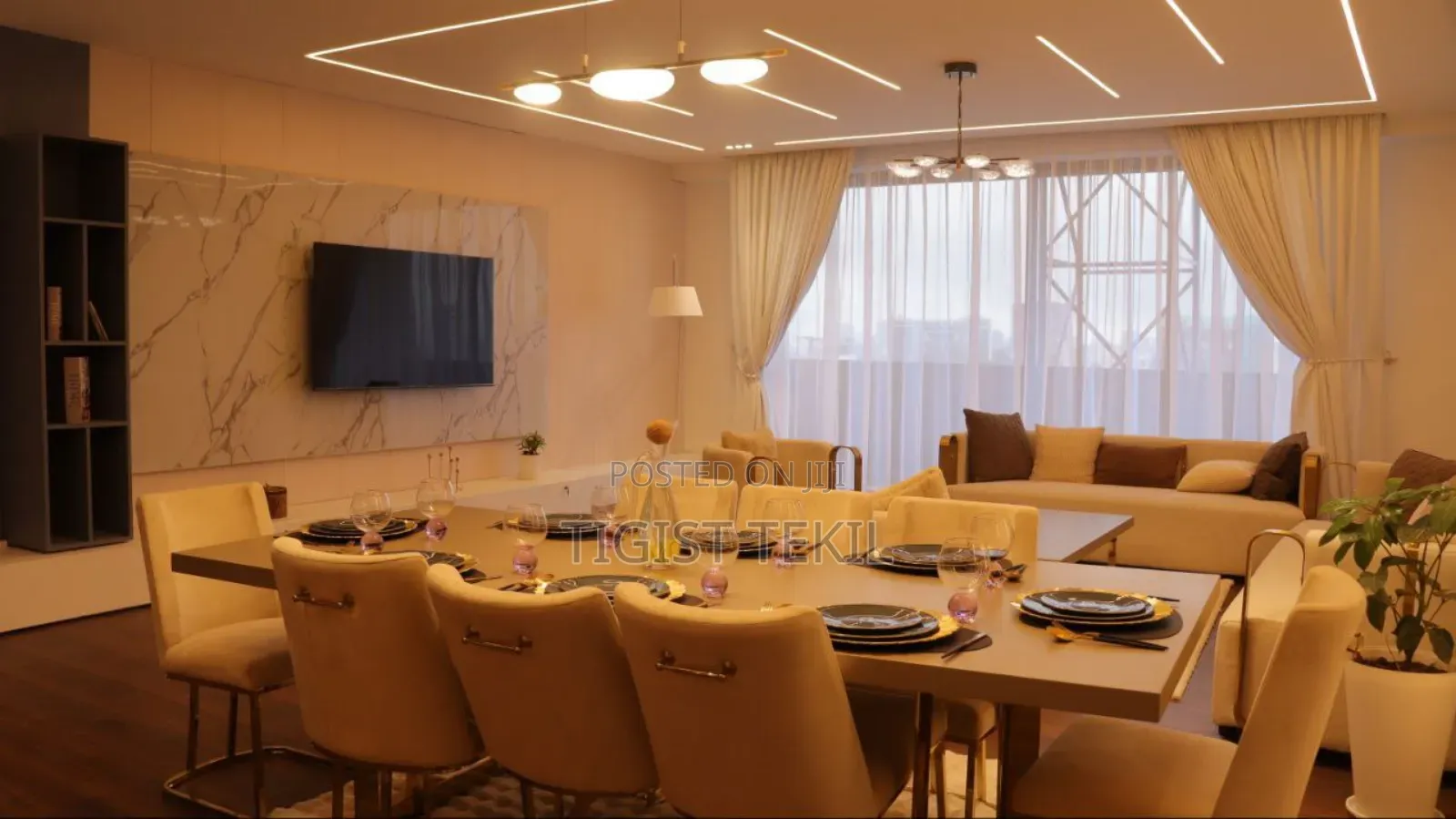 Furnished 3bdrm Apartment in Bole for sale