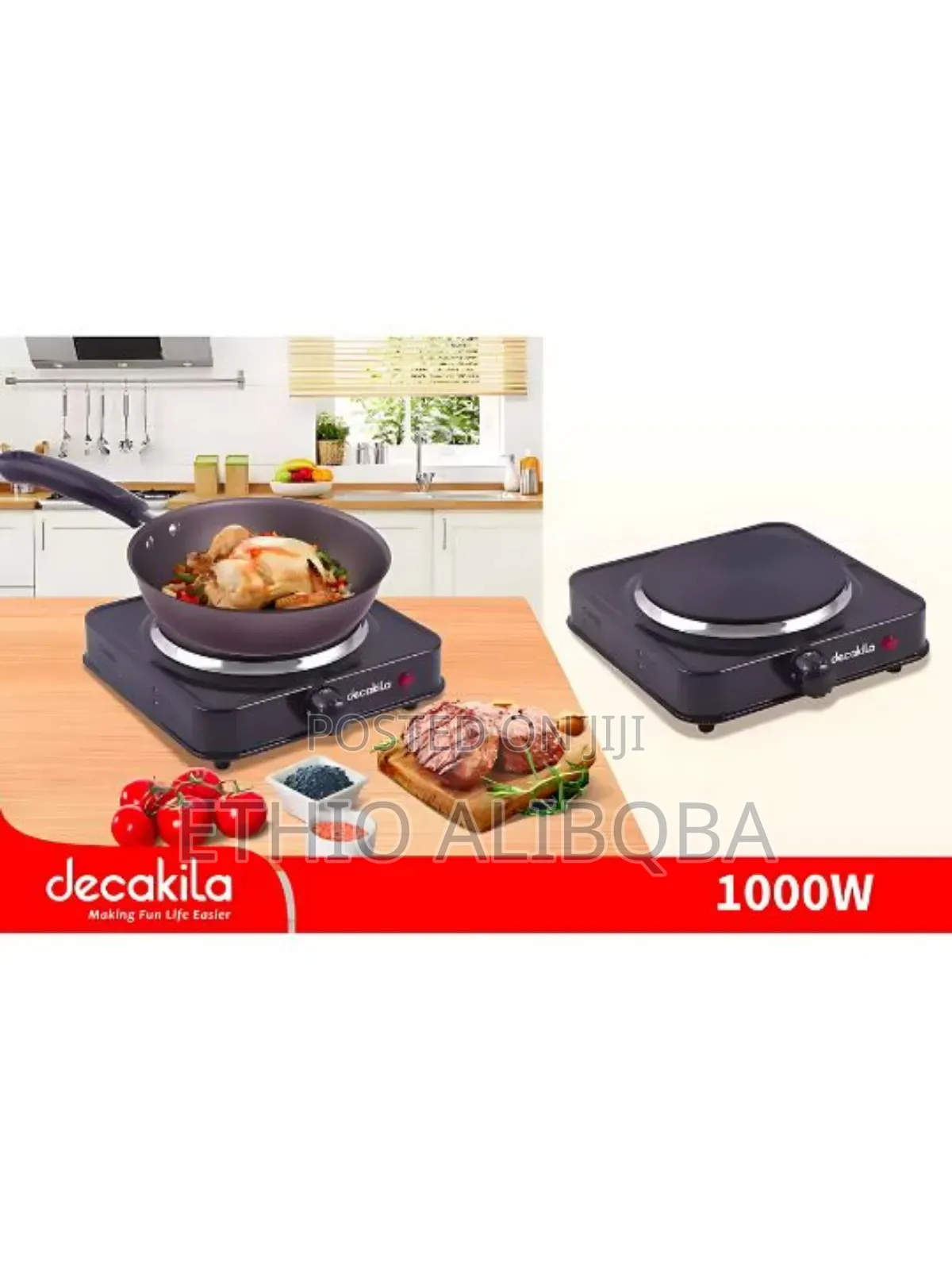 Decakila Single Hot Plate