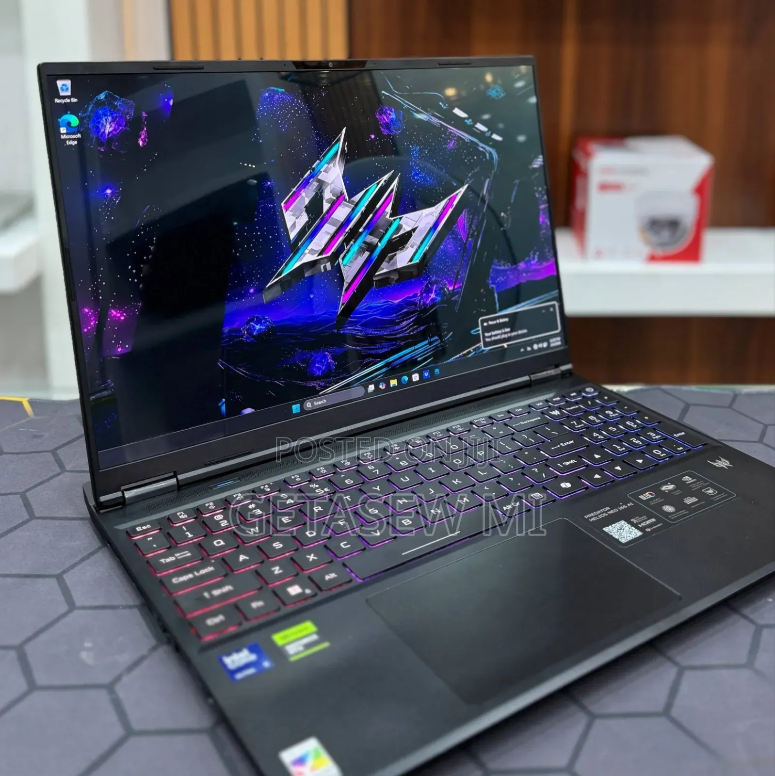 New Laptop Acer Predator Helios Neo 16 32GB Intel Core Ultra 9 SSD 1T
