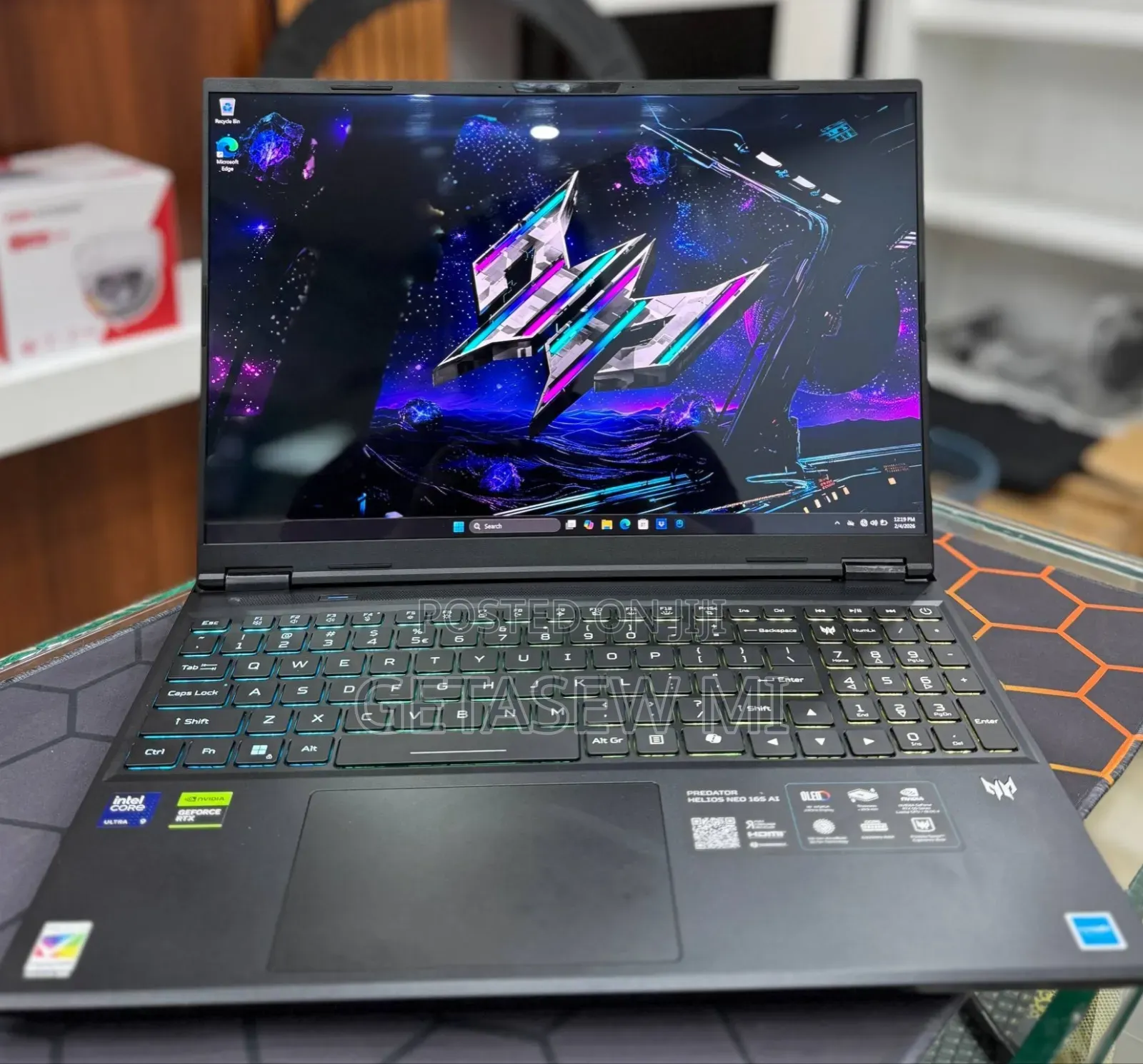 New Laptop Acer Predator Helios Neo 16 32GB Intel Core Ultra 9 SSD 1T