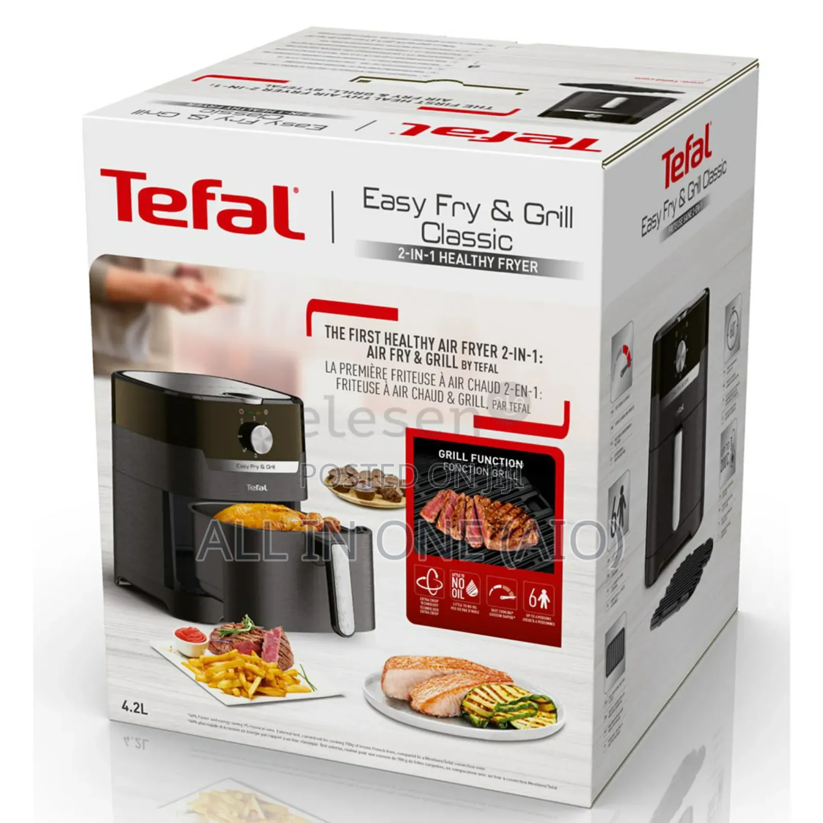 Tefal Ey5018 Easy Fry Grill