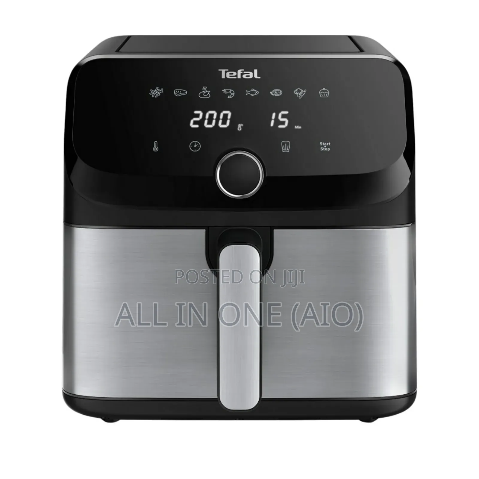 Tefal Digital Air Fryer, Compact Size, Ey8558g0, Black