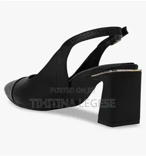 Rocia by Regal Women Block Heel Slingbacks