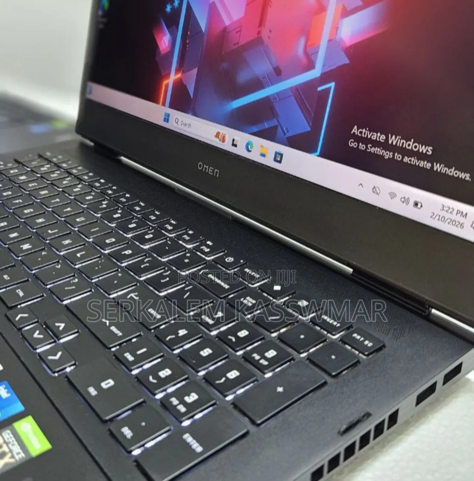 New Laptop HP Omen 16 16GB Intel Core I5 SSD 512GB