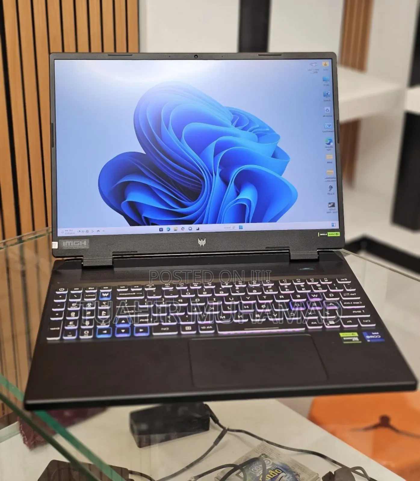 New Laptop Acer Predator Helios 300 16GB Intel Core I9 SSD 1T