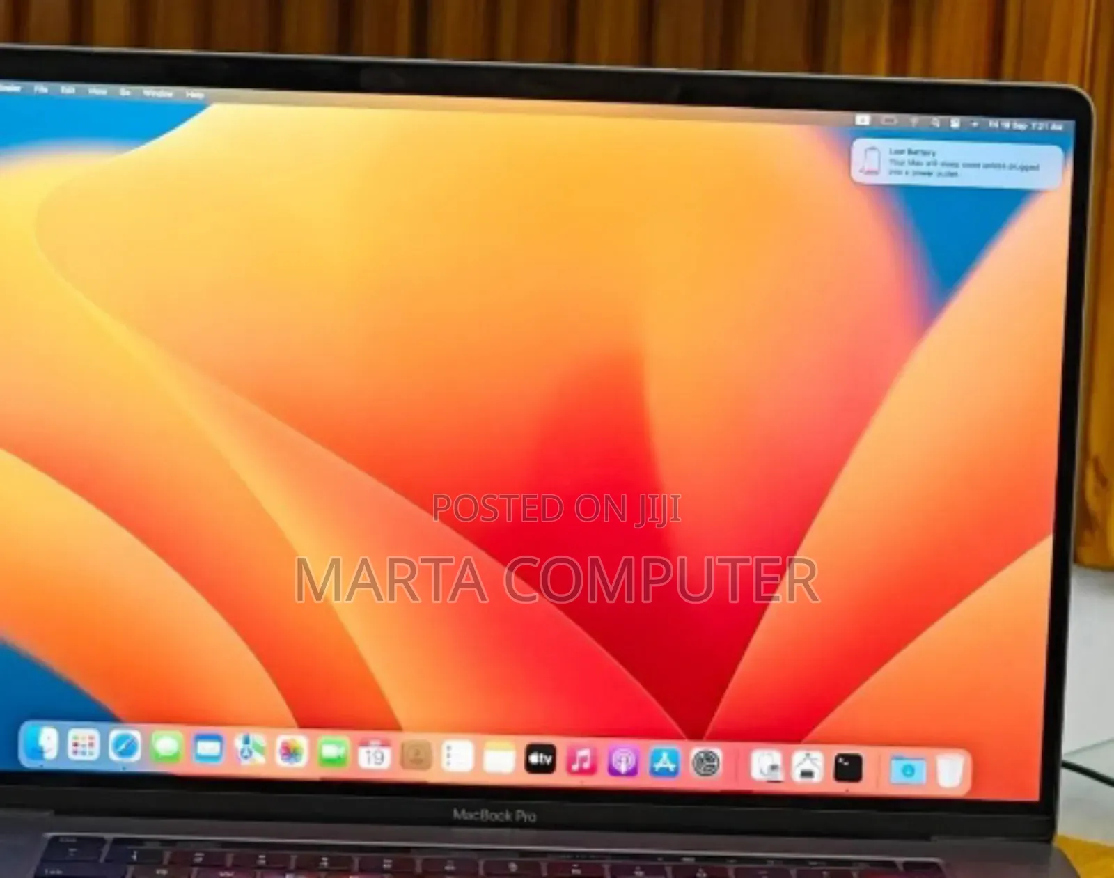 New Laptop Apple MacBook Pro 2019 16GB Intel Core I7 SSD 512GB
